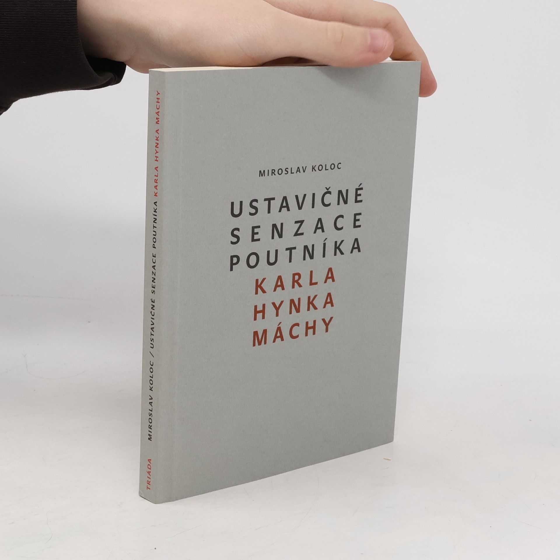 Miroslav Koloc Ustavičné senzace poutníka Karla Hynka Máchy