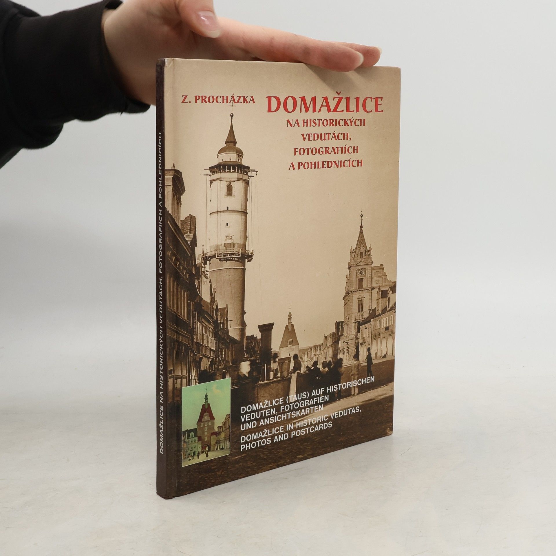 Zdeněk Procházka Domažlice na historických vedutách, fotografiích a pohlednicích