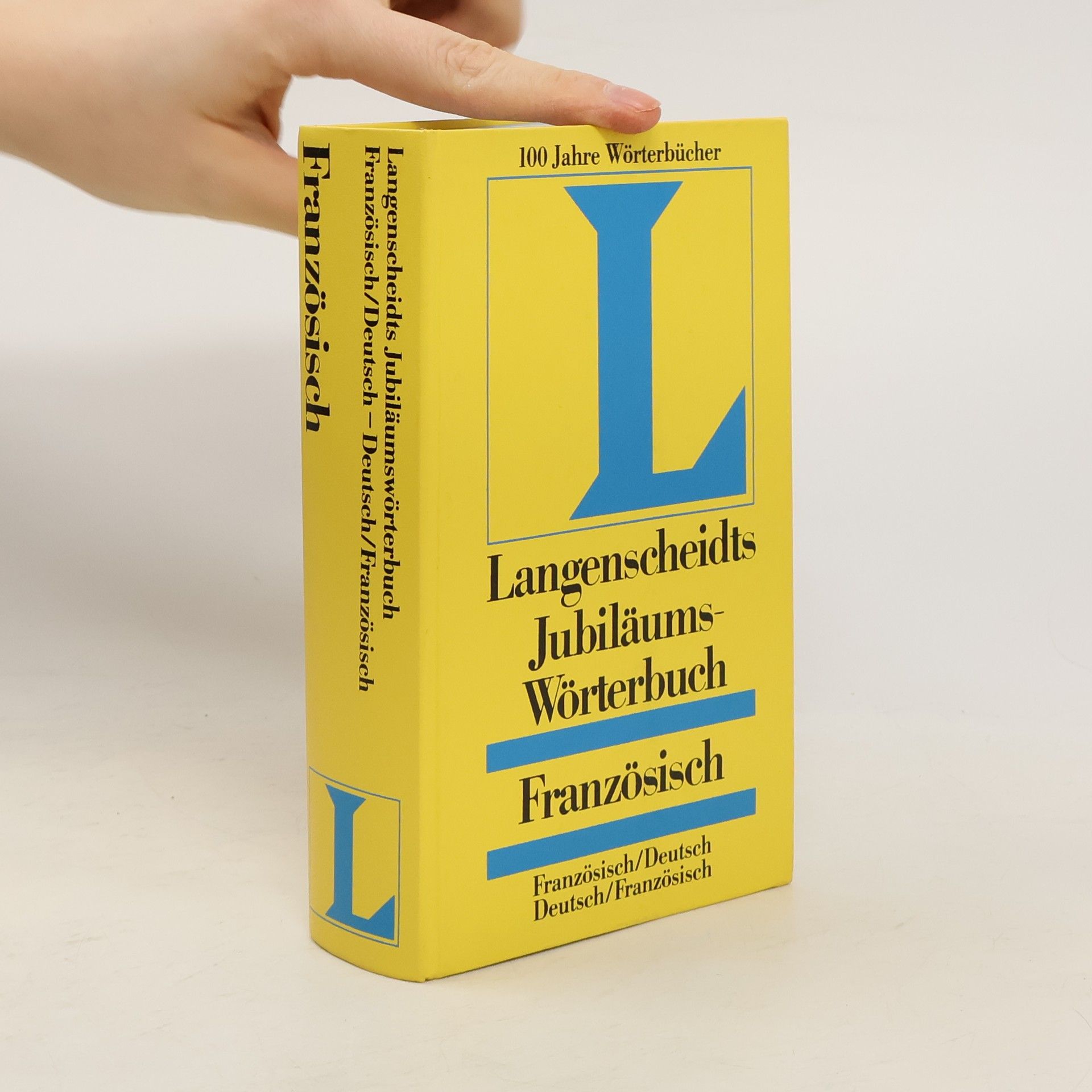 Ernst Erwin Lange-Kowal Langenscheidts Jubiläumswörterbuch Französisch