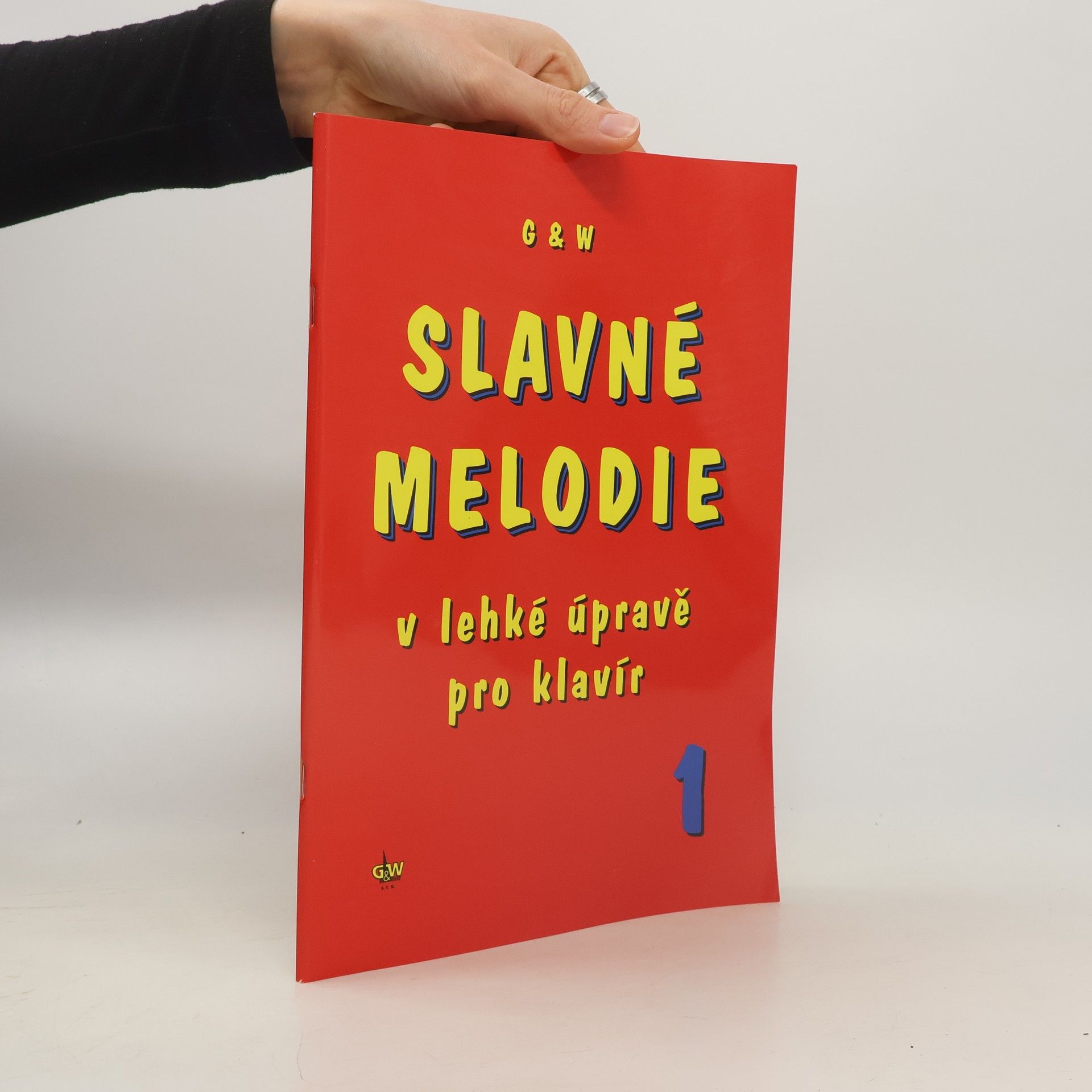 Slavné melodie v lehké úpravě pro klavír 1.díl+CD