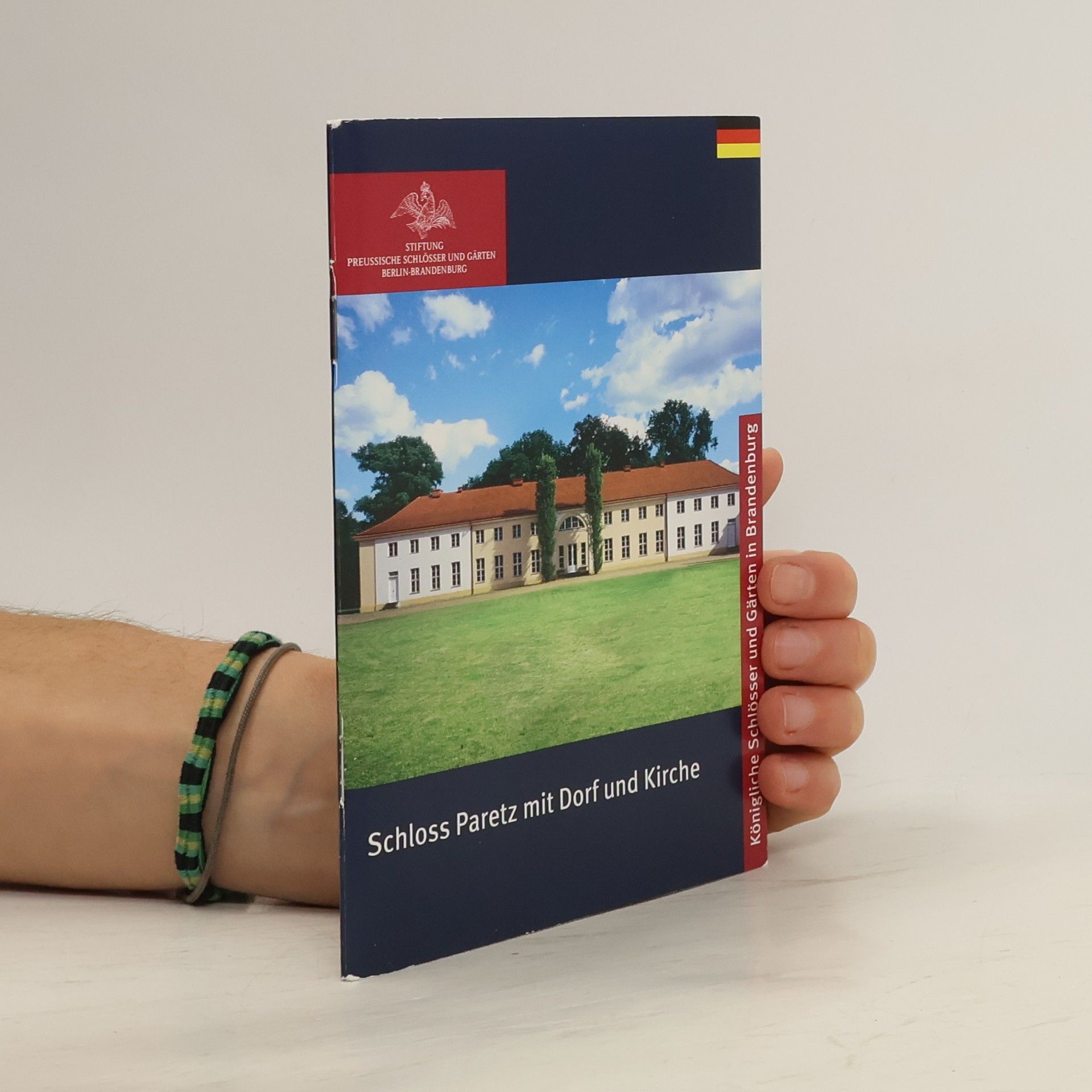 Matthias Marr Schloss Paretz Mit Dorf Und Kirche