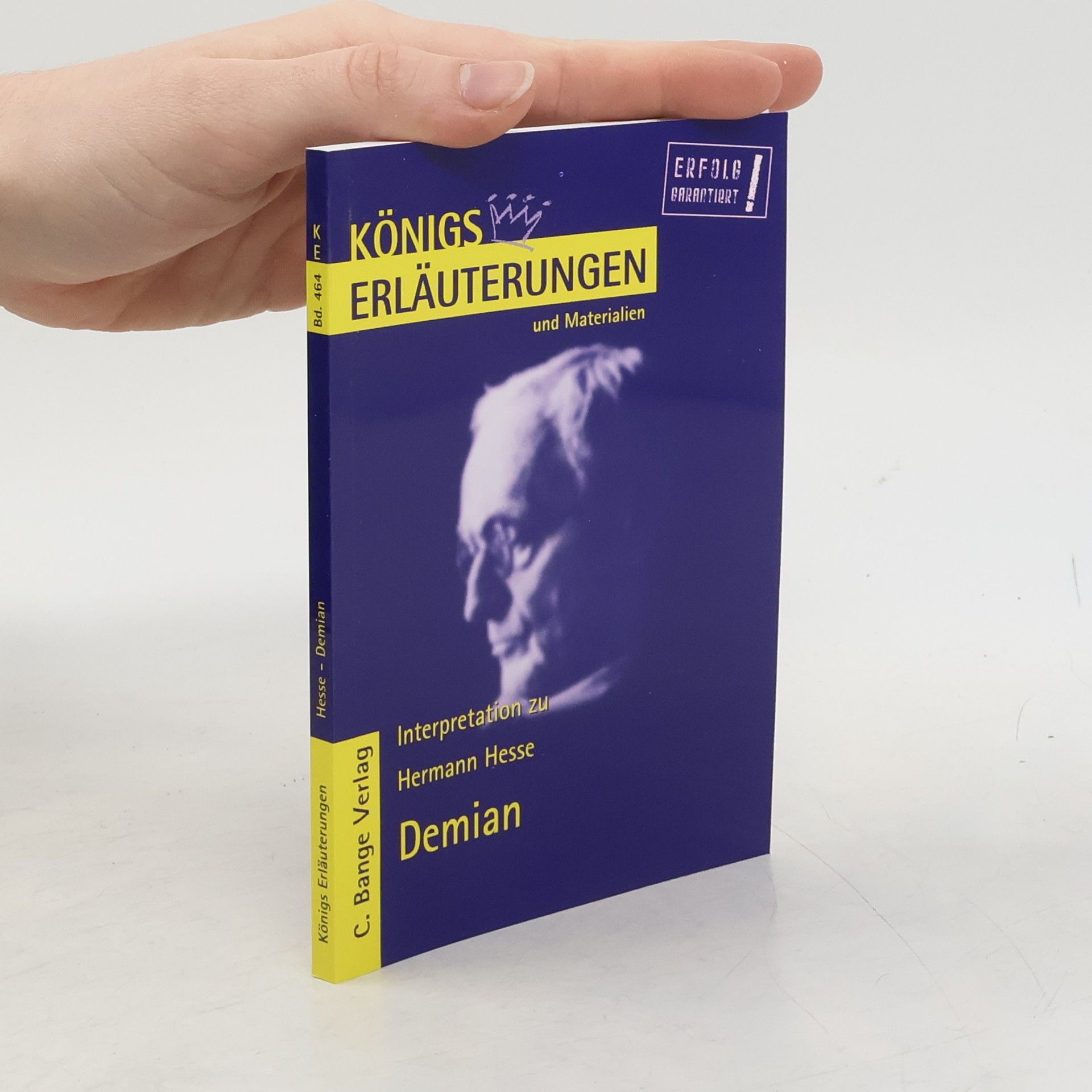 Hermann Hesse Königs Erläuterungen - 464: Erläuterungen zu Hermann Hesse, Demian