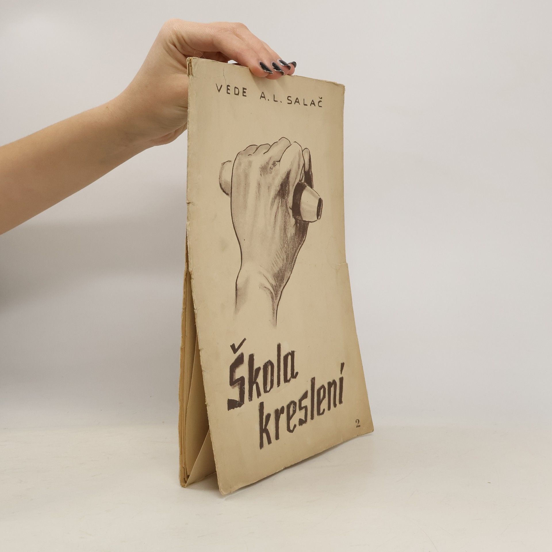 A. Ludvík Salač Škola kreslení 2