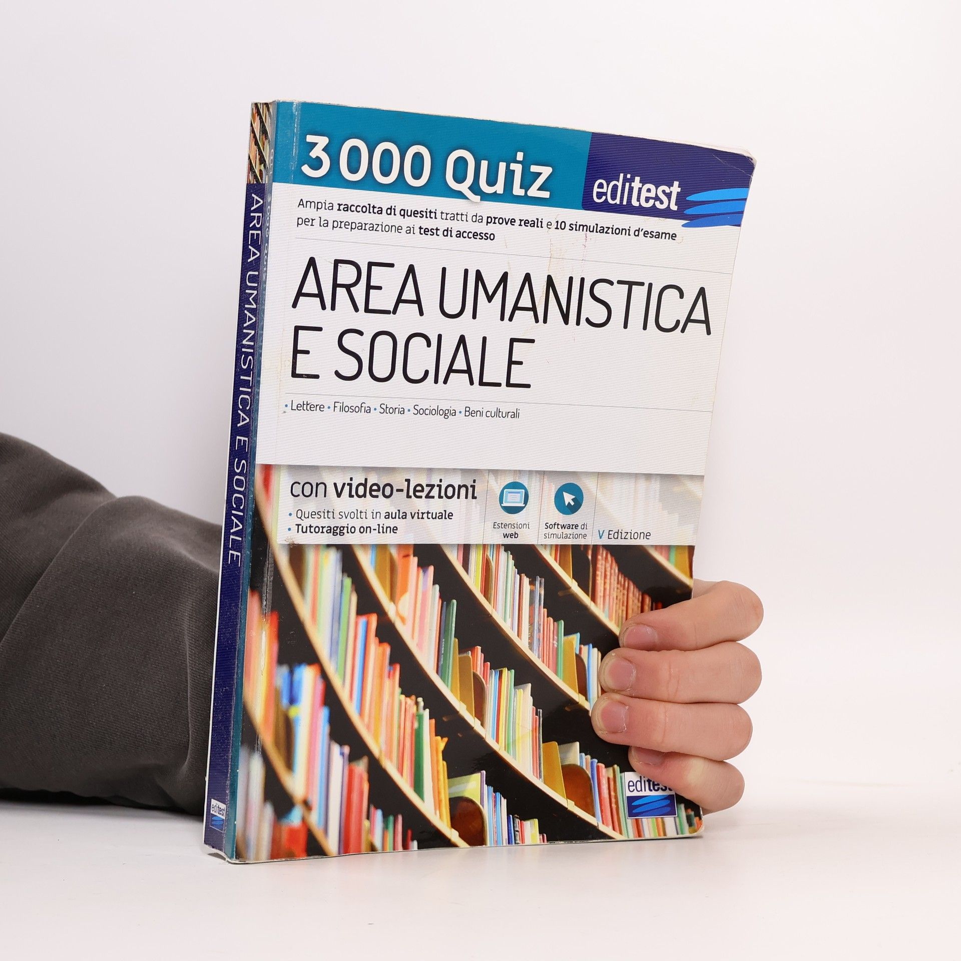 Autorenkollektiv EdiTEST. Area Umanistica e Sociale. 3000 Quiz + Verifiche Edizione