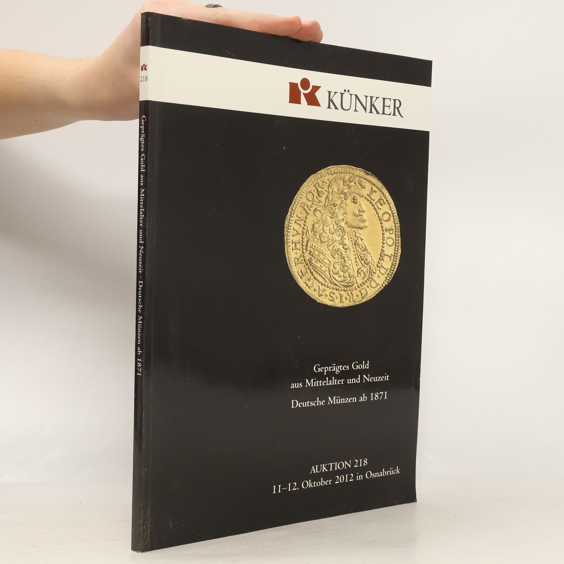 AA.VV. Künker Auktion 218