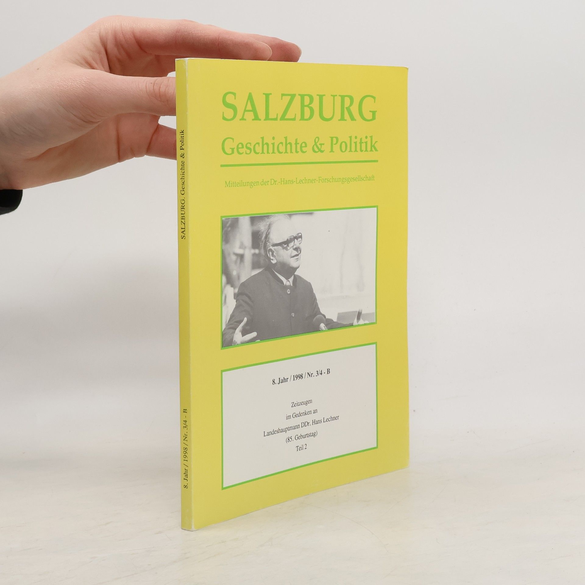 Various authors Salzburg Geschichte & Politik 3/4. Teil 2