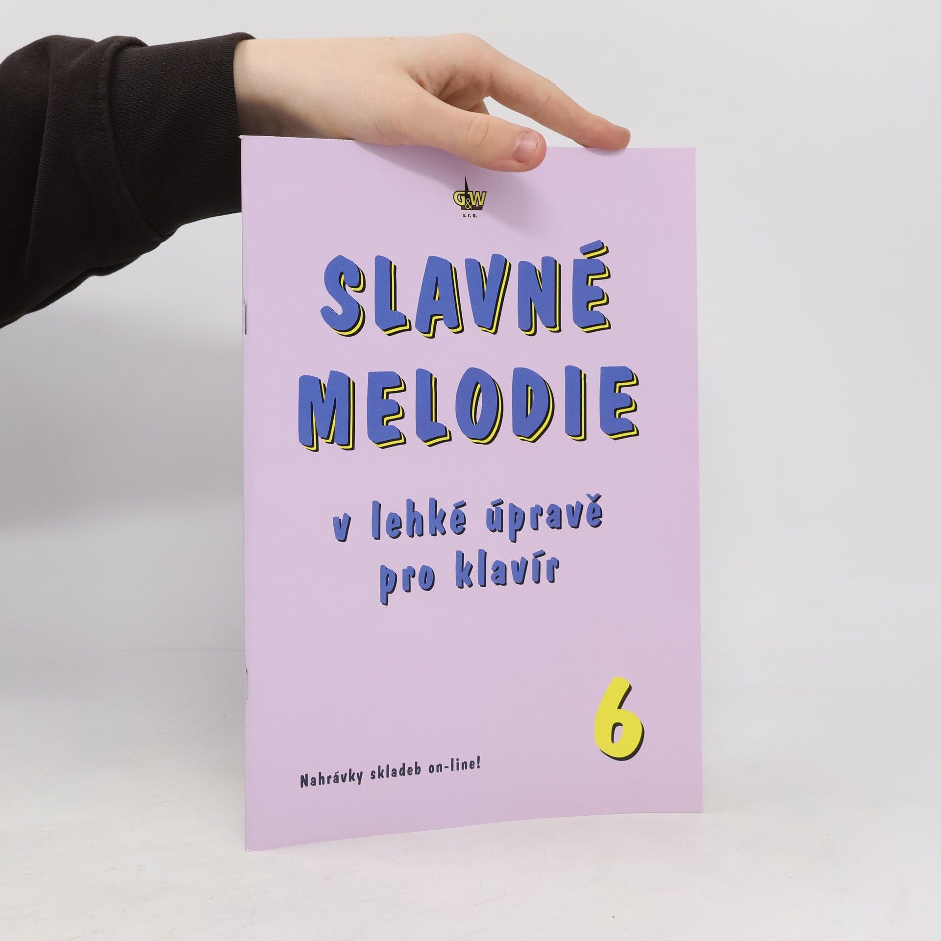 G+W Slavné melodie v lehké úpravě pro klavír 6.díl+CD