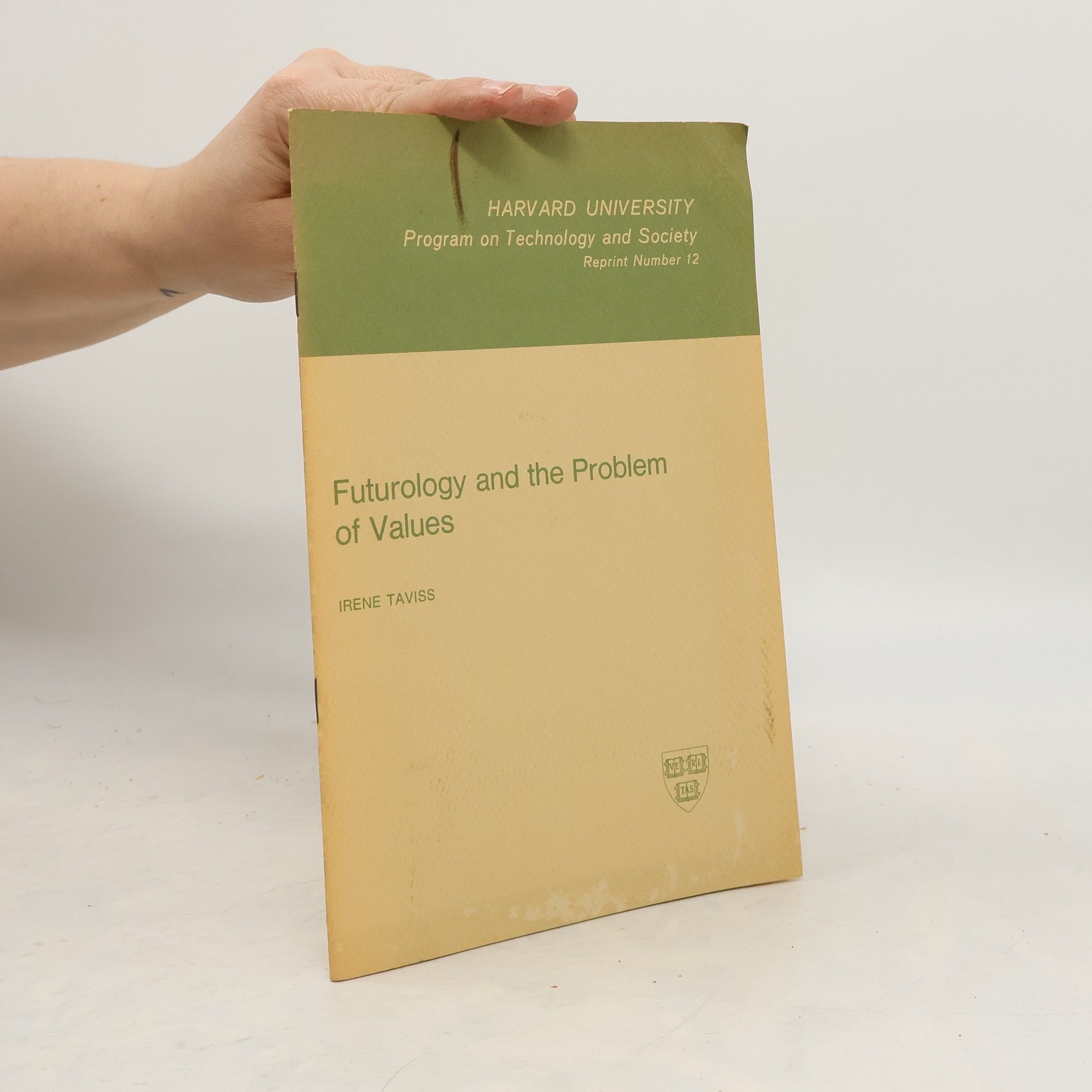 Irene Taviss Futurology on the Problem of Values