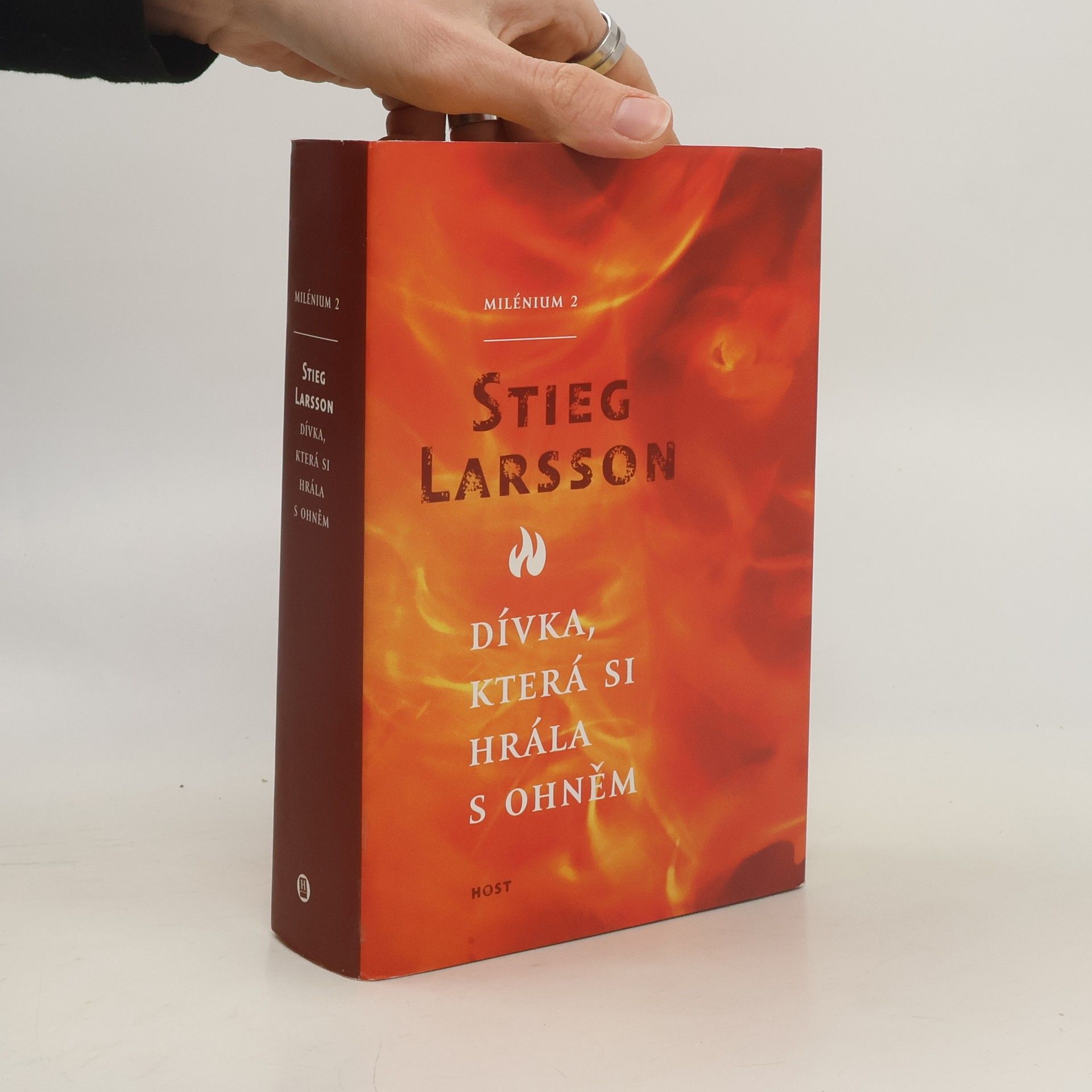 Stieg Larsson Dívka, která si hrála s ohněm