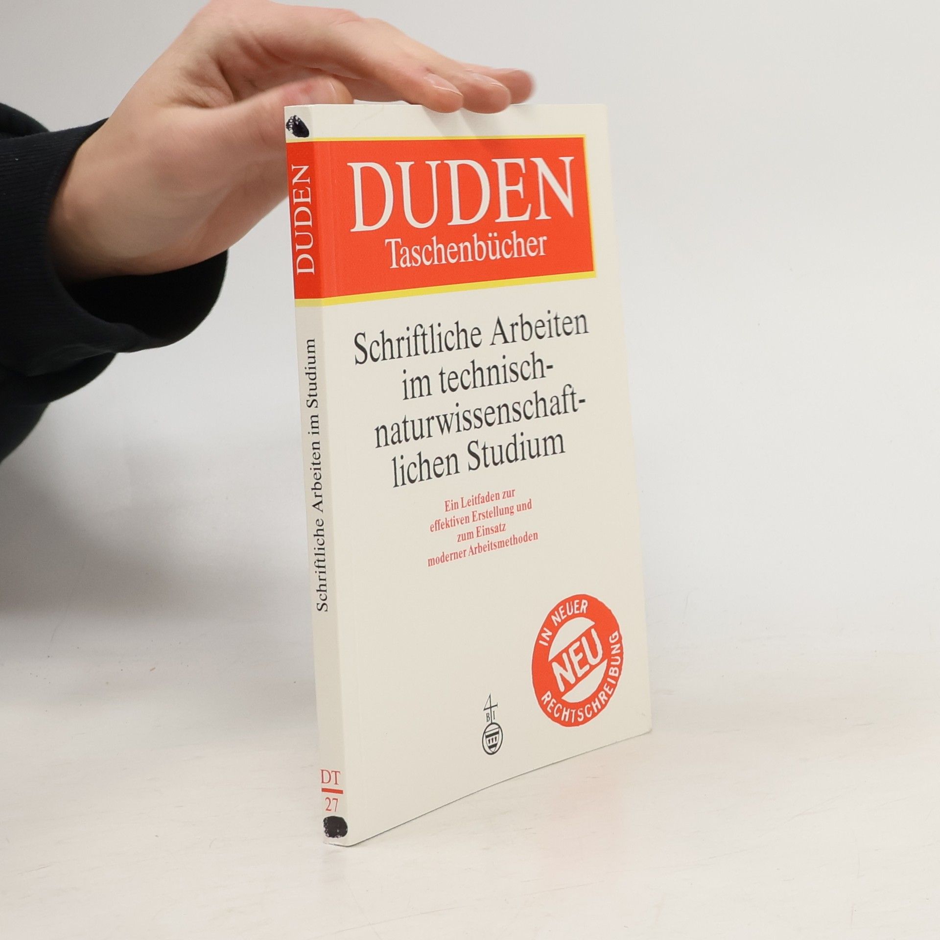 Fridrich II. Pruský Duden, Schriftliche Arbeiten im technisch-naturwissenschaftlichen Studium