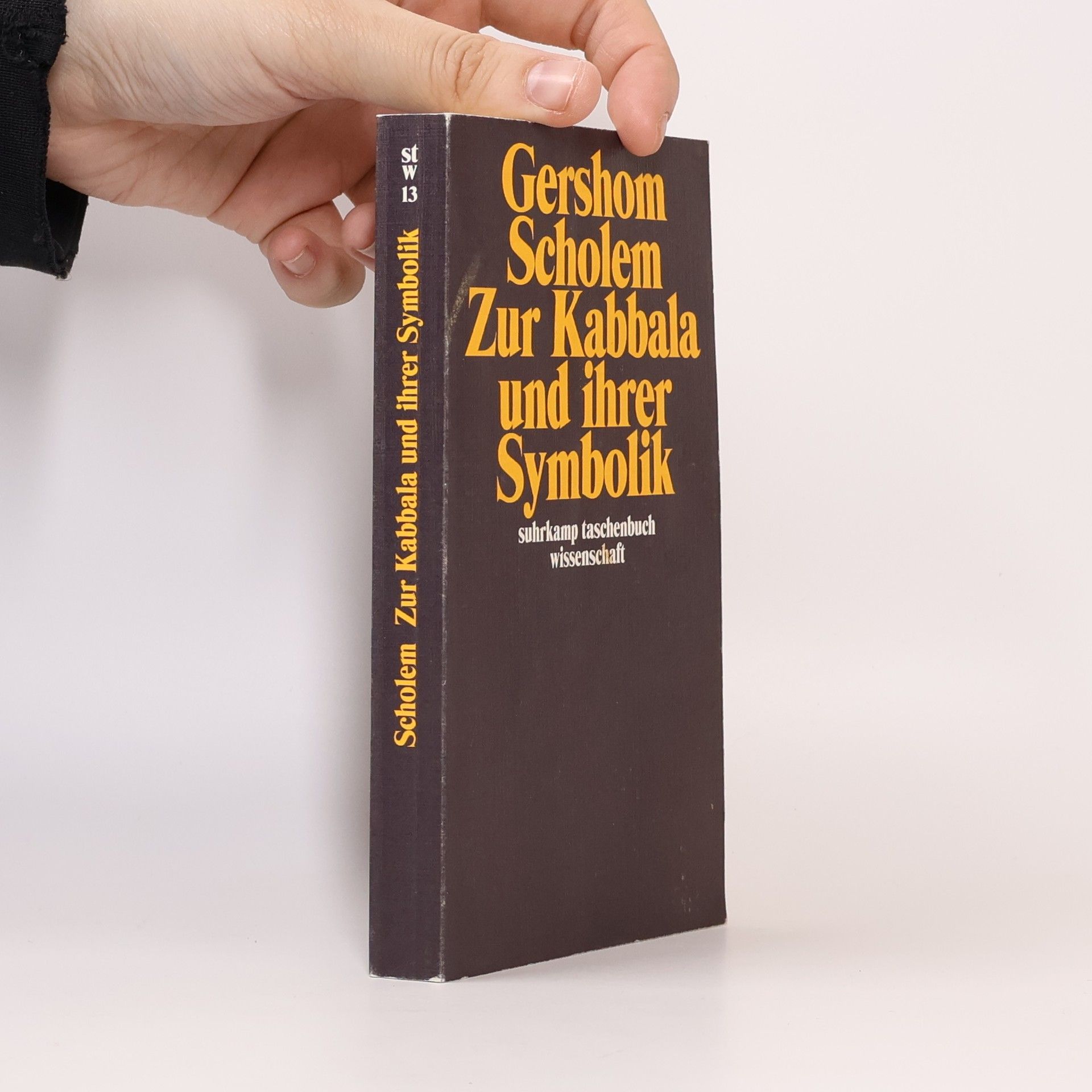 Gershom Scholem Zur Kabbala und ihrer Symbolik