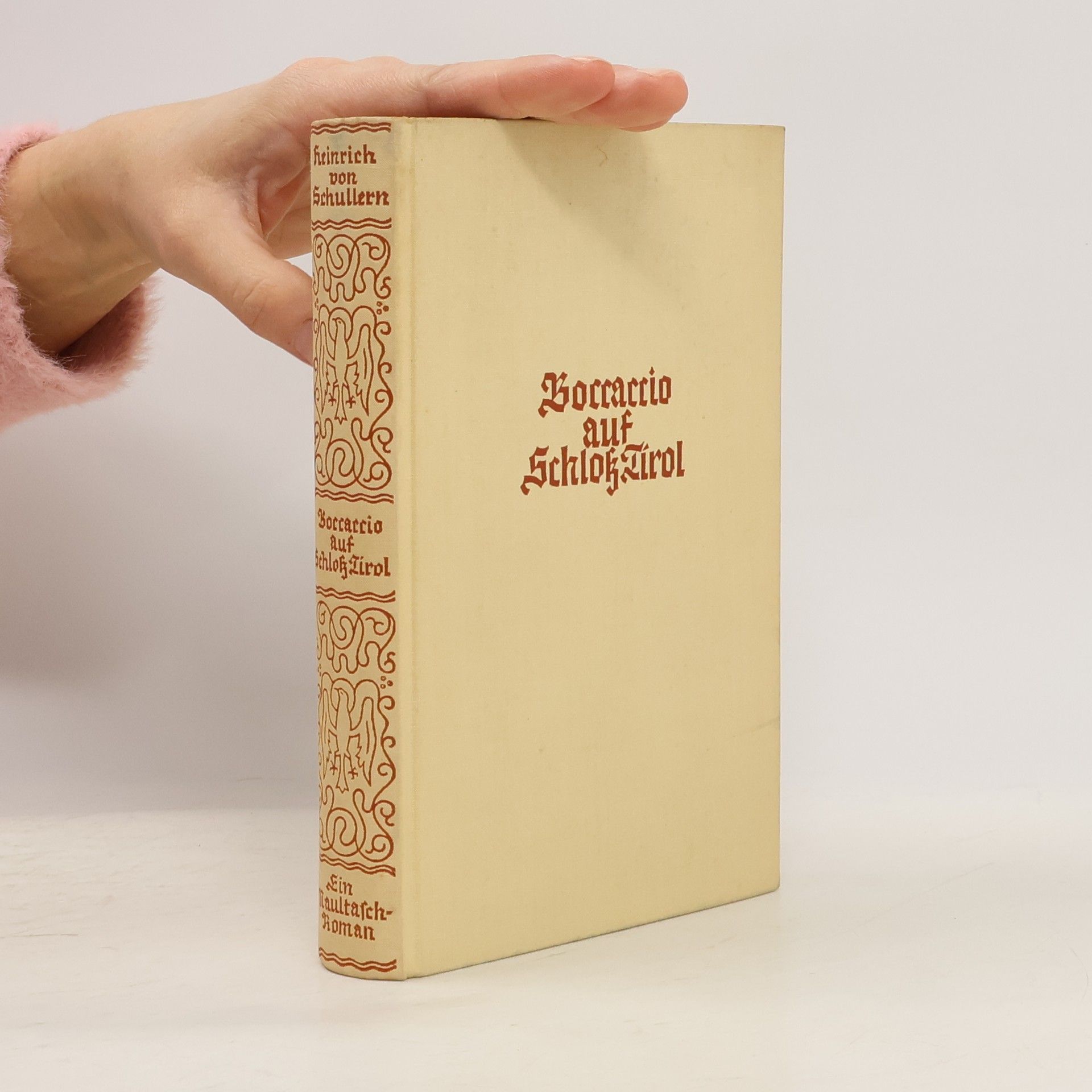 Heinrich von Schullern Boccaccio auf Schloss Tirol