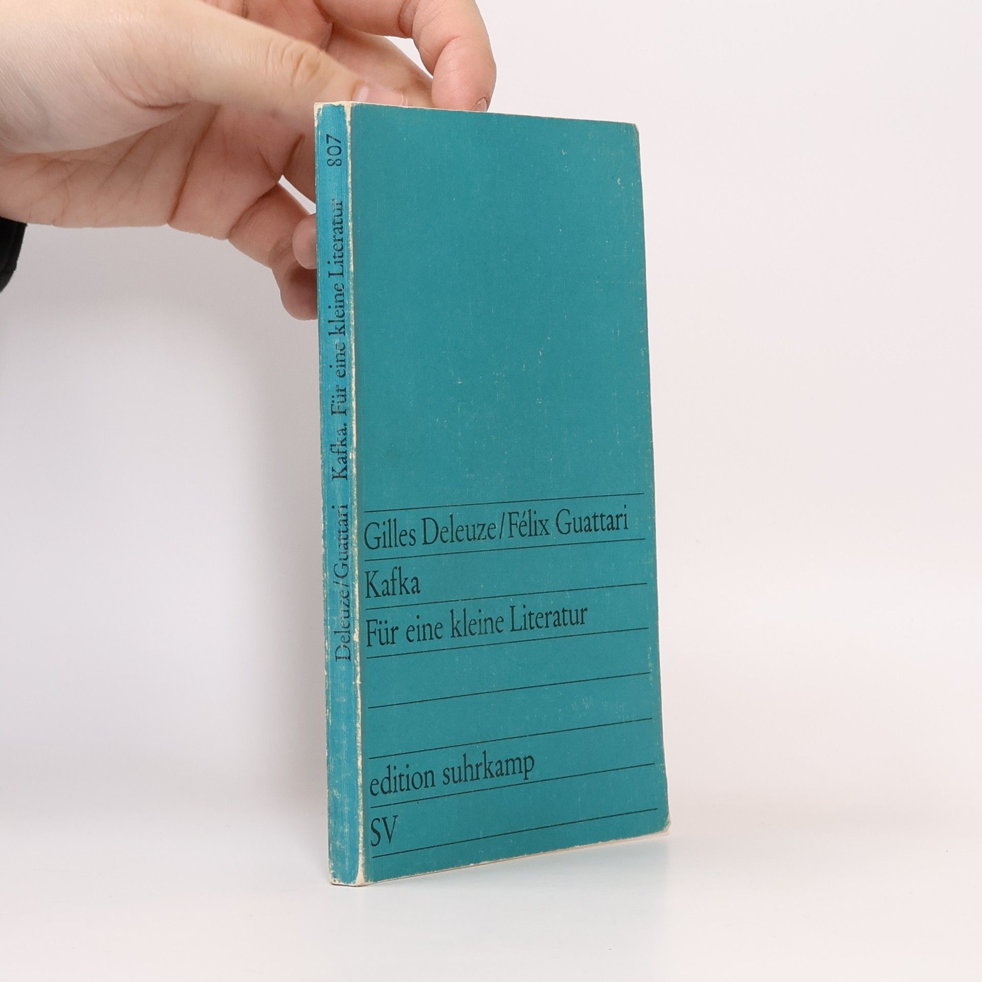 Gilles Deleuze Kafka, für eine kleine Literatur