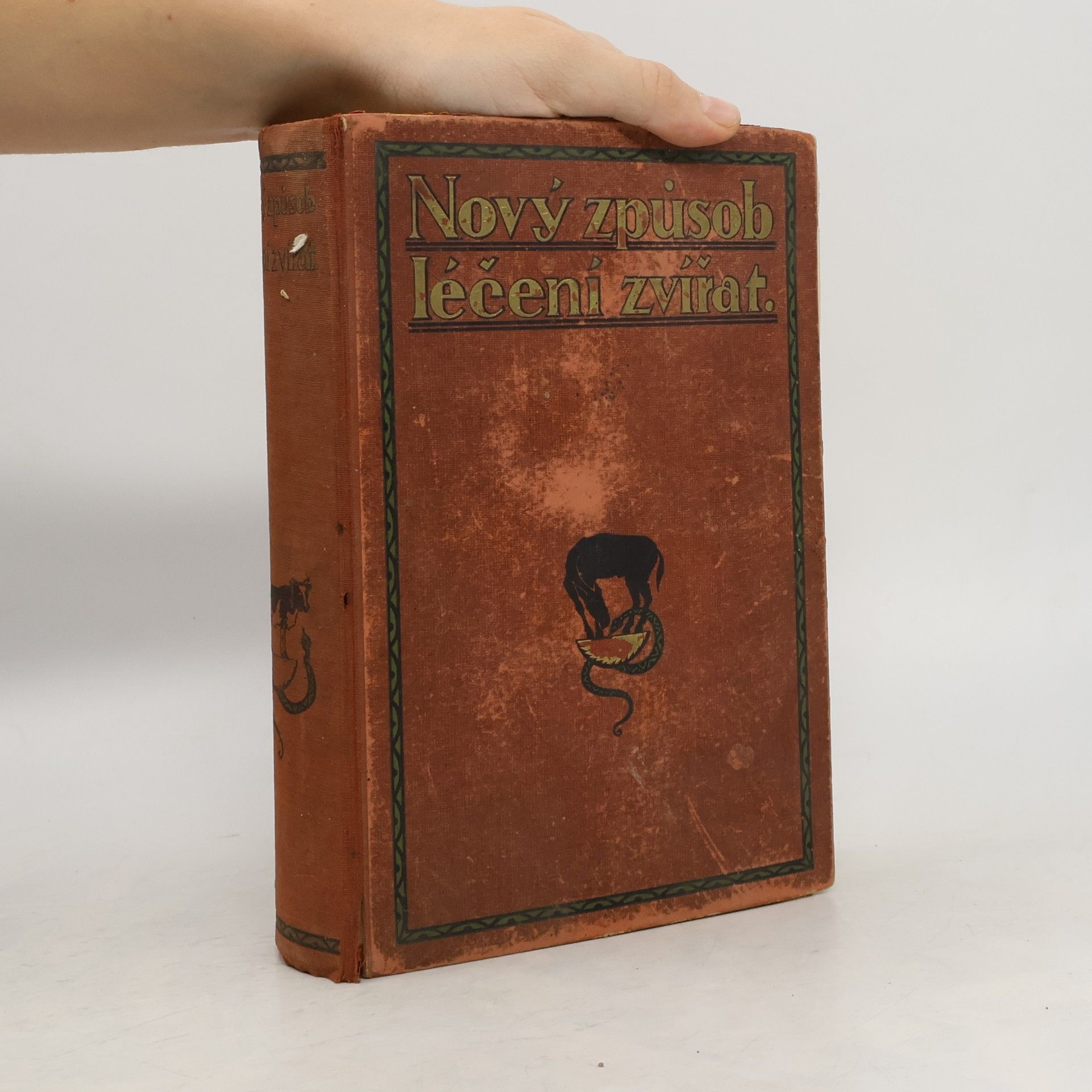 Adolf Knoll Zlatá kniha hospodáře II. Nový způsob léčení zvířat