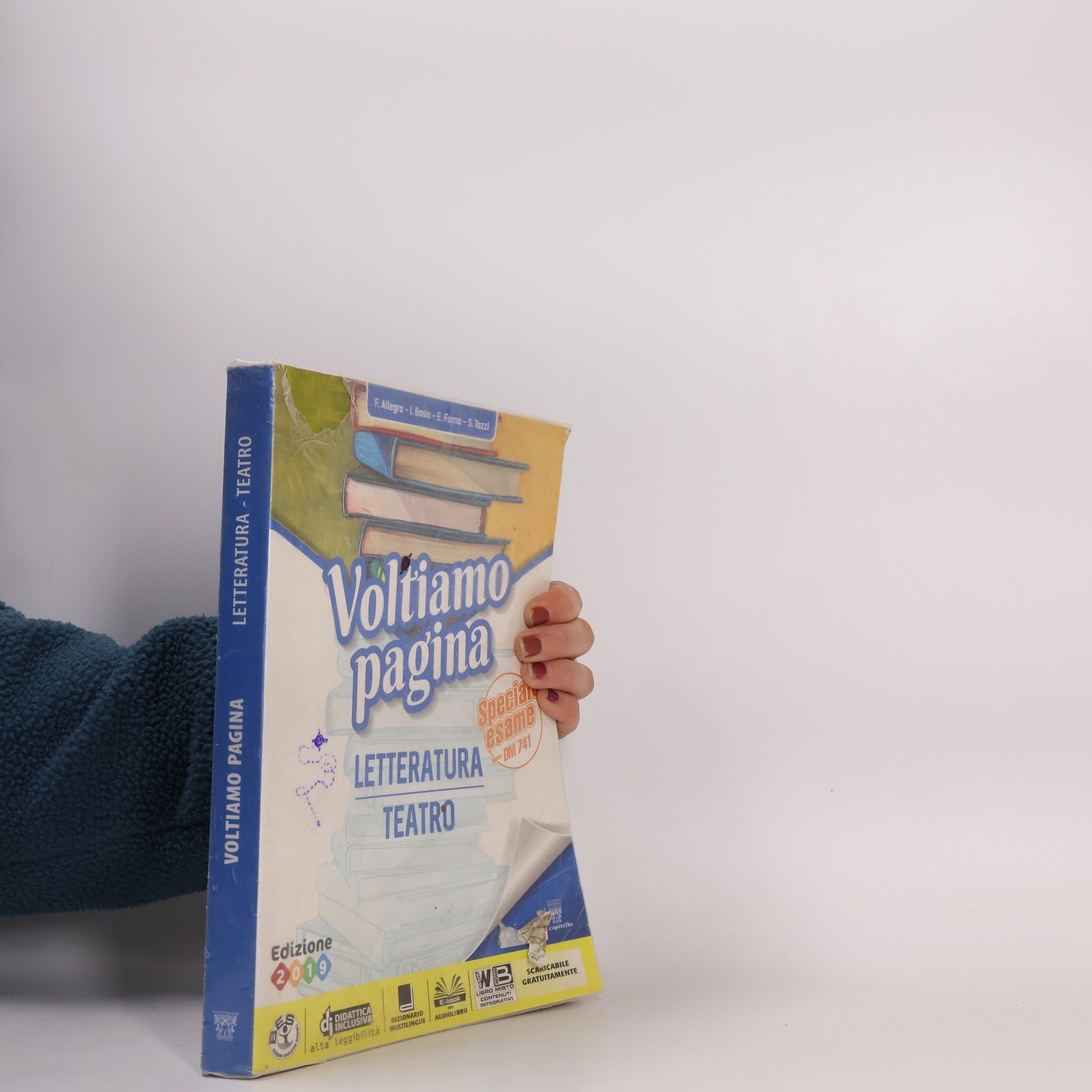F. Allegro Voltiamo pagina. Letteratura. Teatro