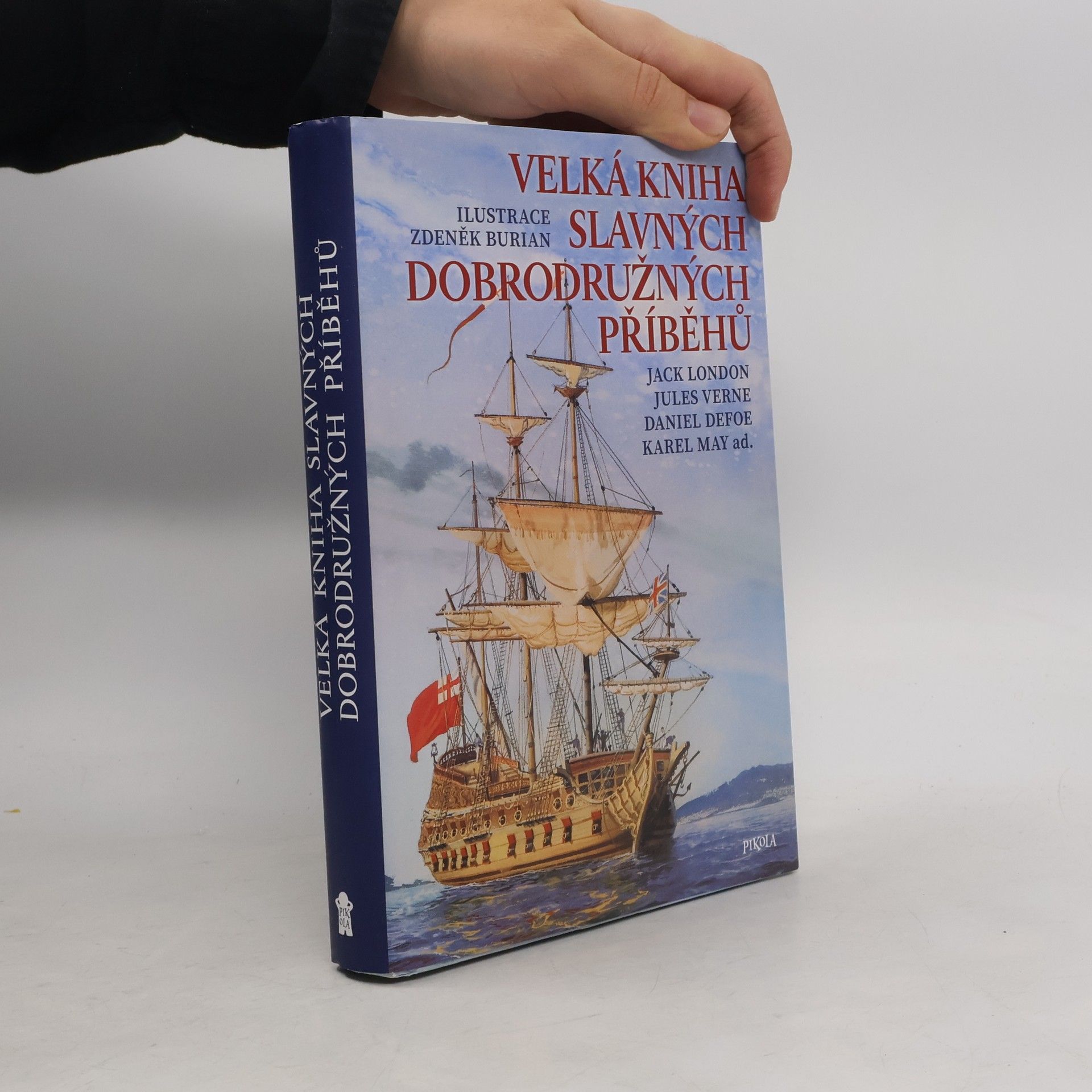 Vladimír Hulpach Velká kniha slavných dobrodružných příběhů