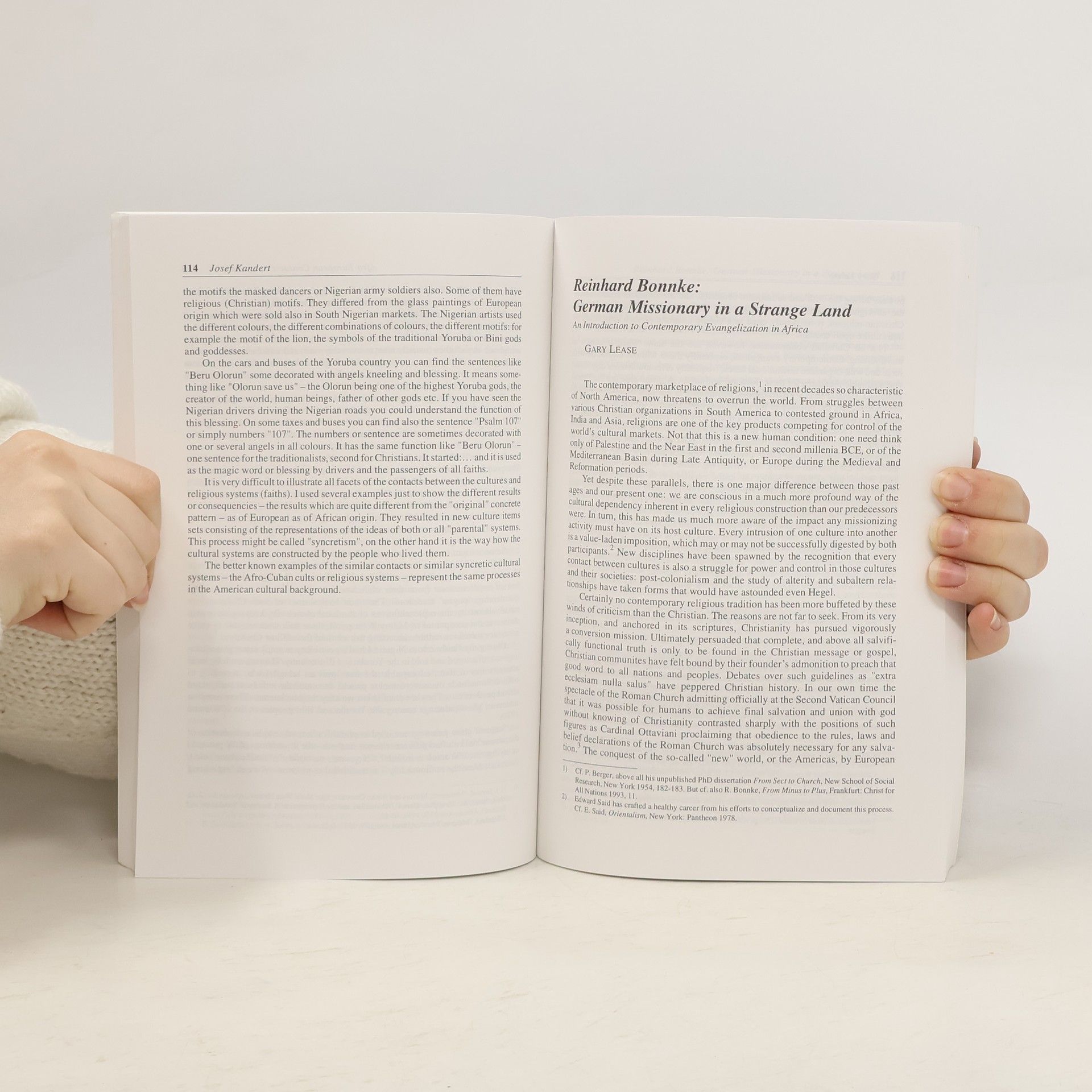 International Association for the History of Religions Religions in Contact