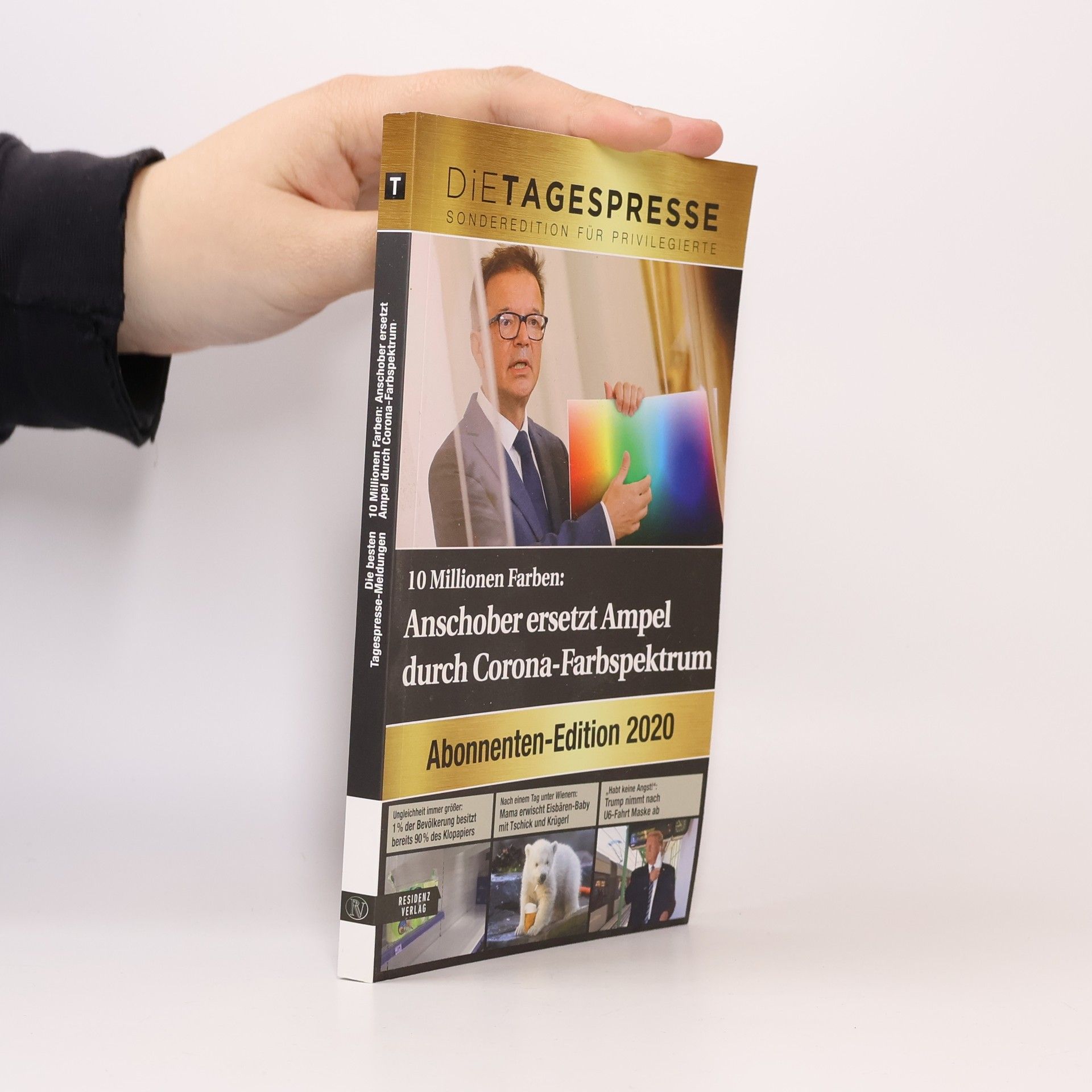 Various authors 10 Millionen Farben: Anschober ersetzt Ampel durch Corona-Farbspektrum