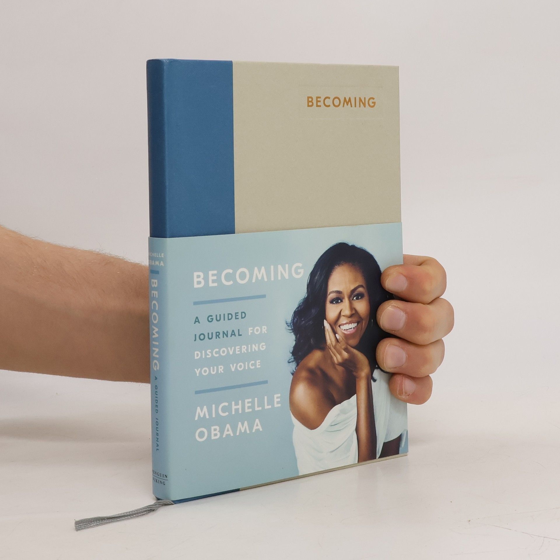Michelle Obama Becoming, a guided journal for discovering your voice