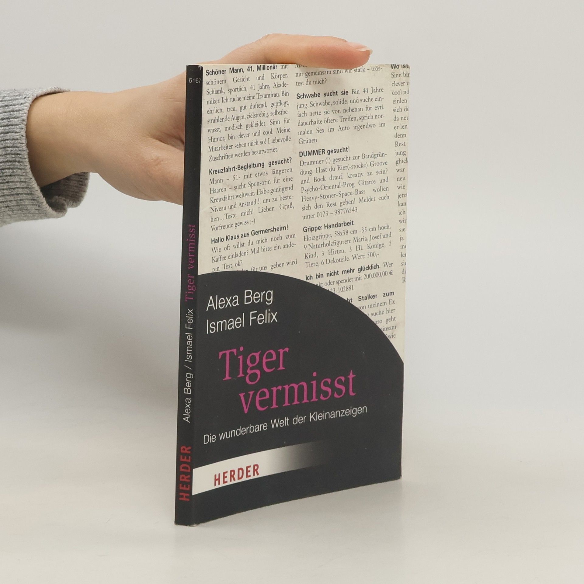 Alexa Berg Tiger vermisst