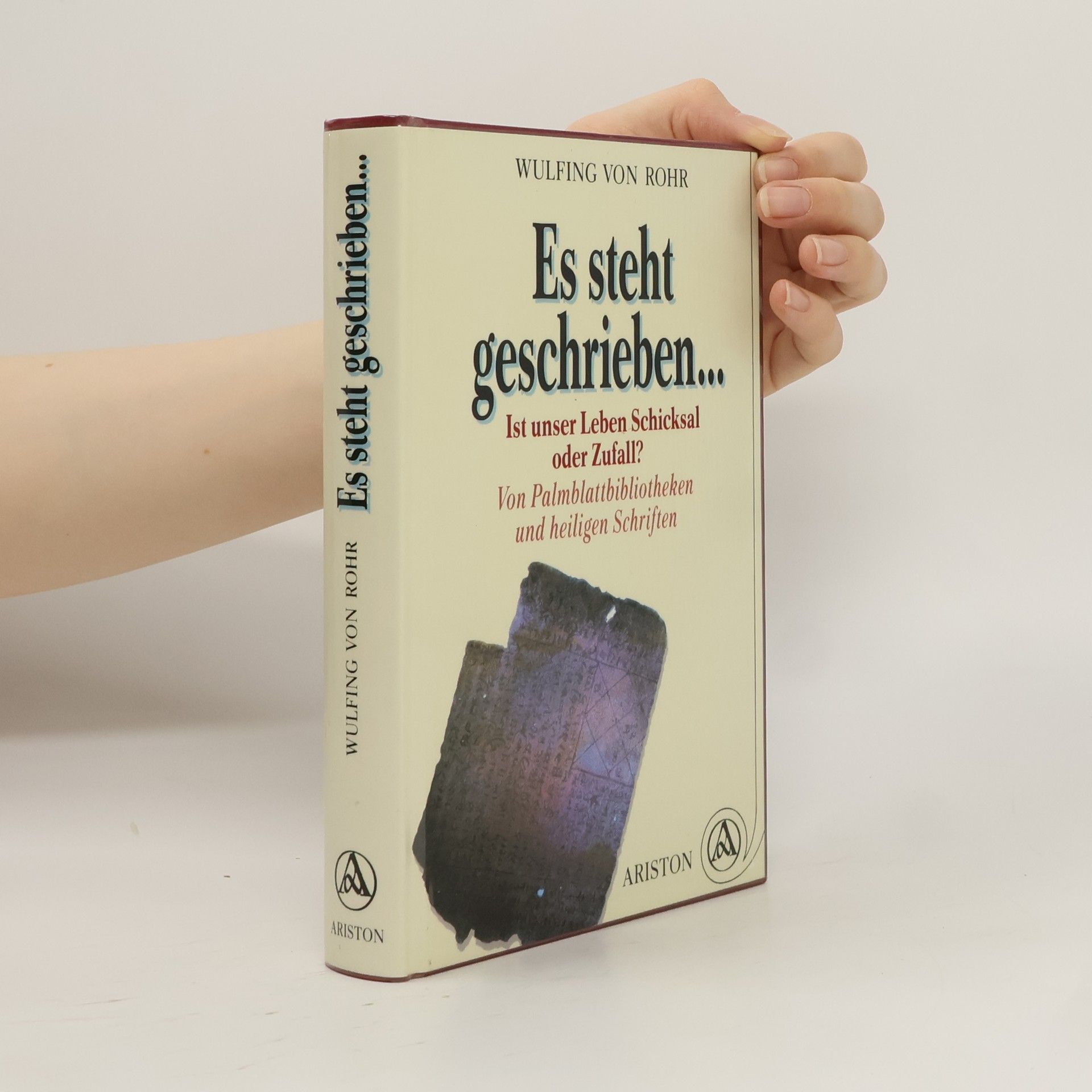 Wulfing von Rohr Es steht geschrieben ...