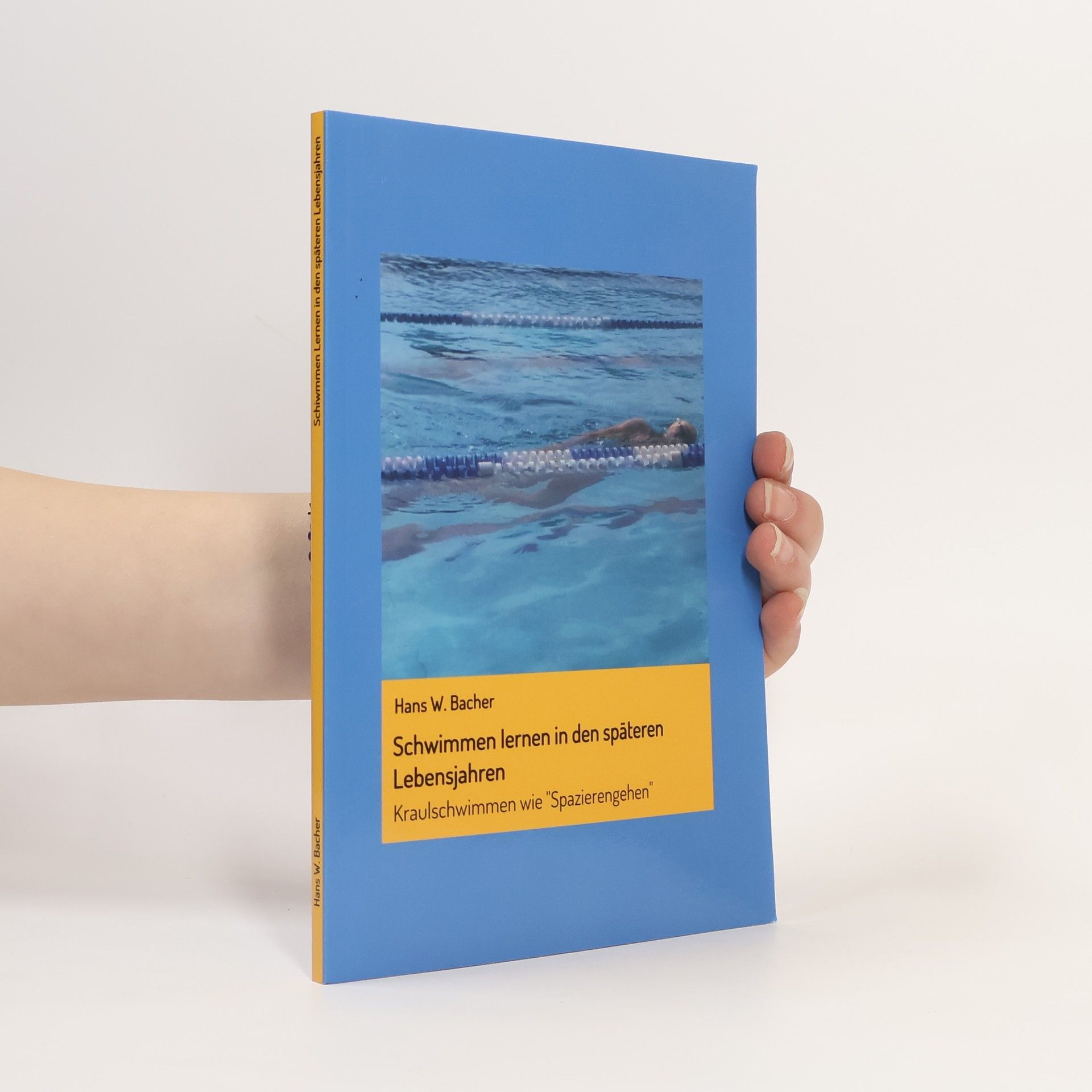 Hans W. Bacher Schwimmen lernen in den späteren Lebensjahren