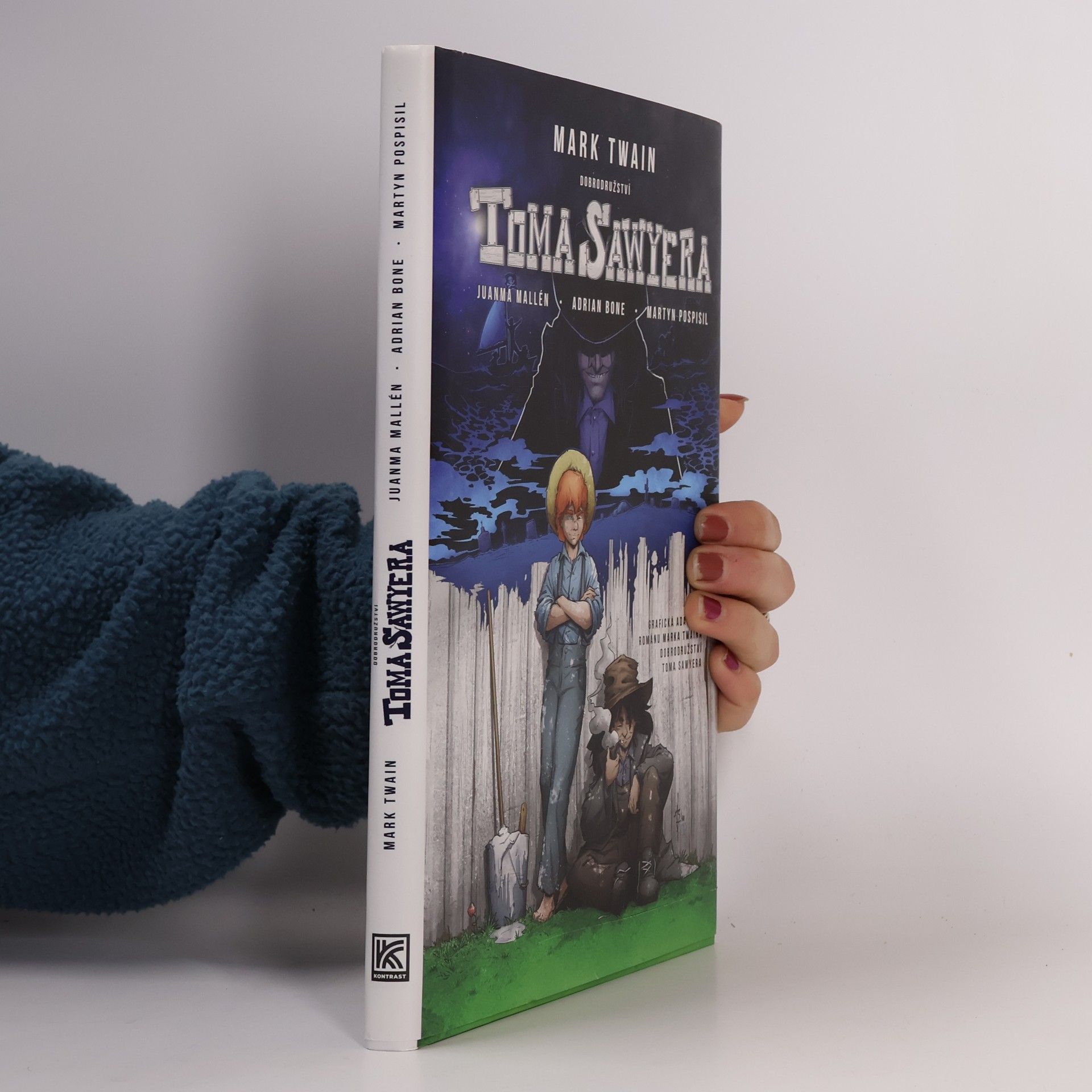 Mark Twain Dobrodružství Toma Sawyera - grafický román