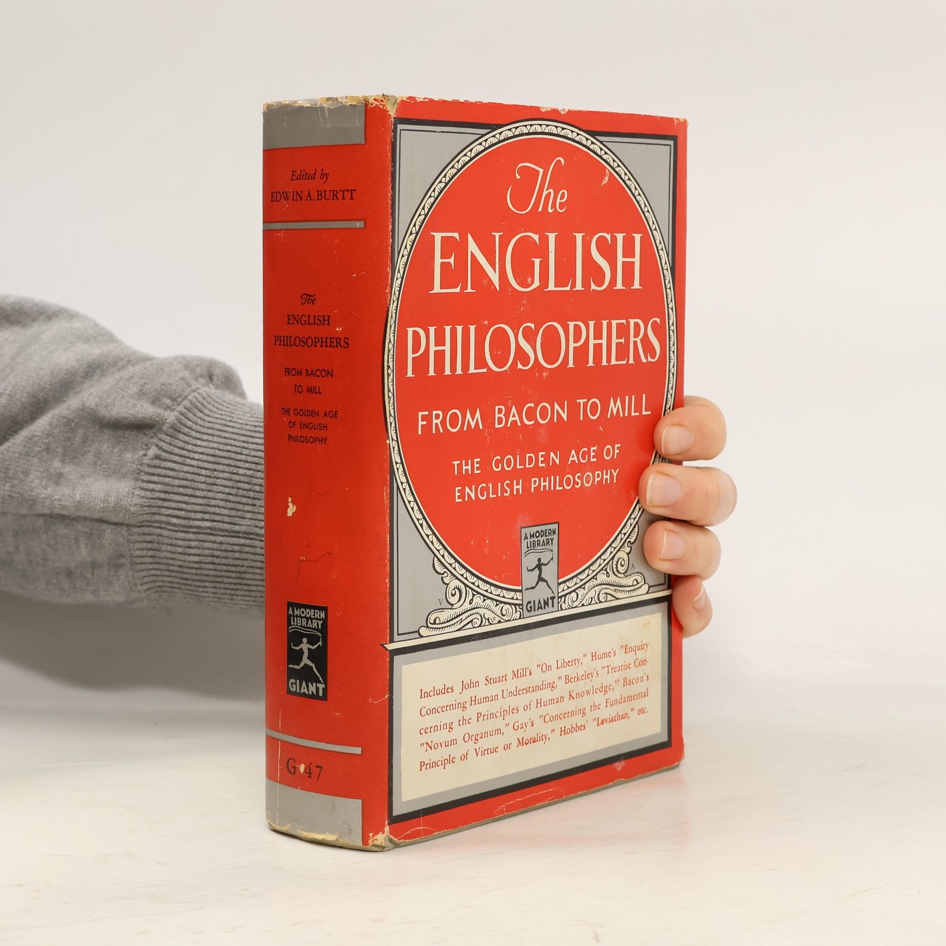 Edwin A. Burtt The English Philosophers from Bacon to Mill
