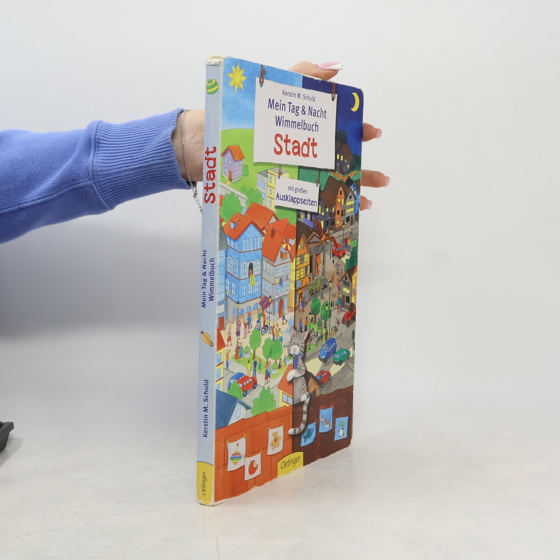 Kerstin M. Schuld Mein Tag- & Nacht-Wimmelbuch Stadt