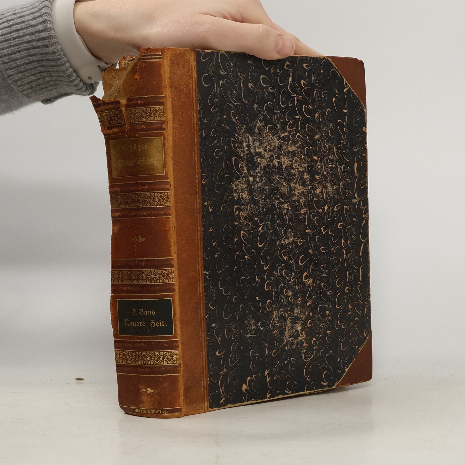 Oskar Jäger Weltgeschichte in vier Bänden III