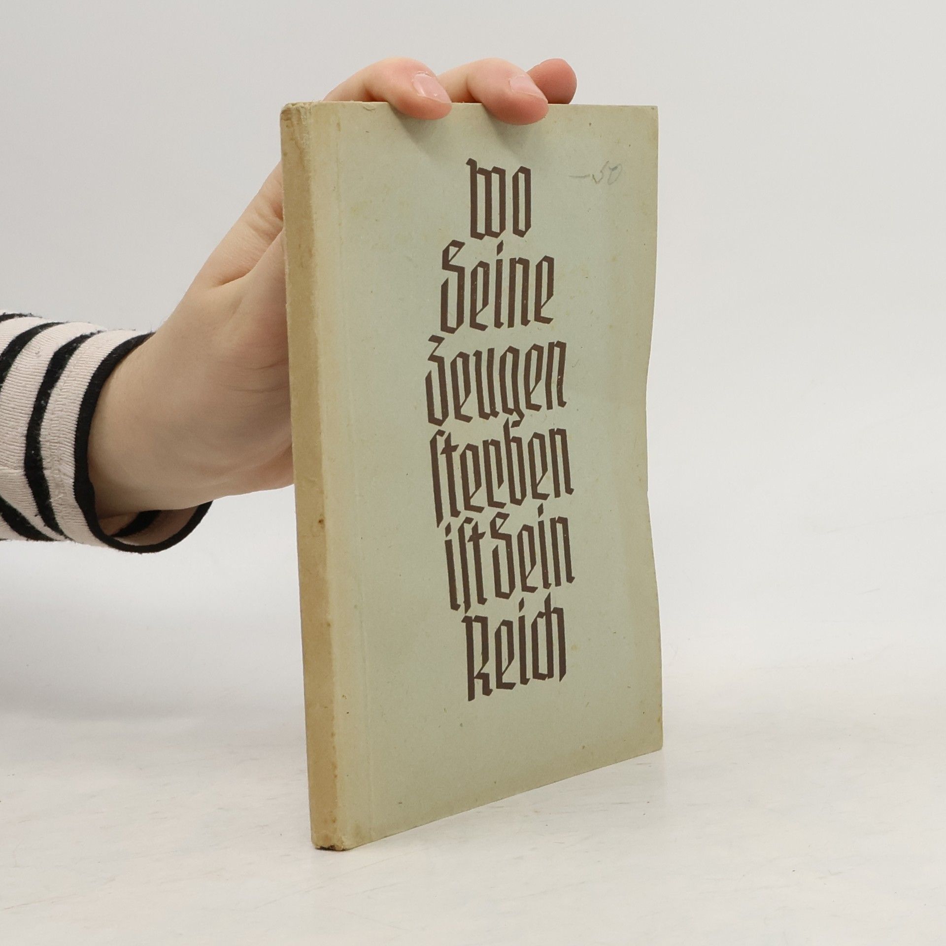 Josef Schäfer Wo seine Zeugen sterben ist sein Reich