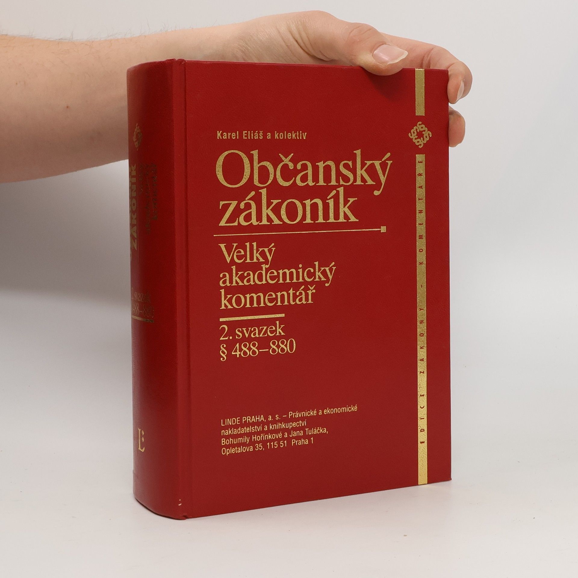 Karel Eliáš Občanský zákoník