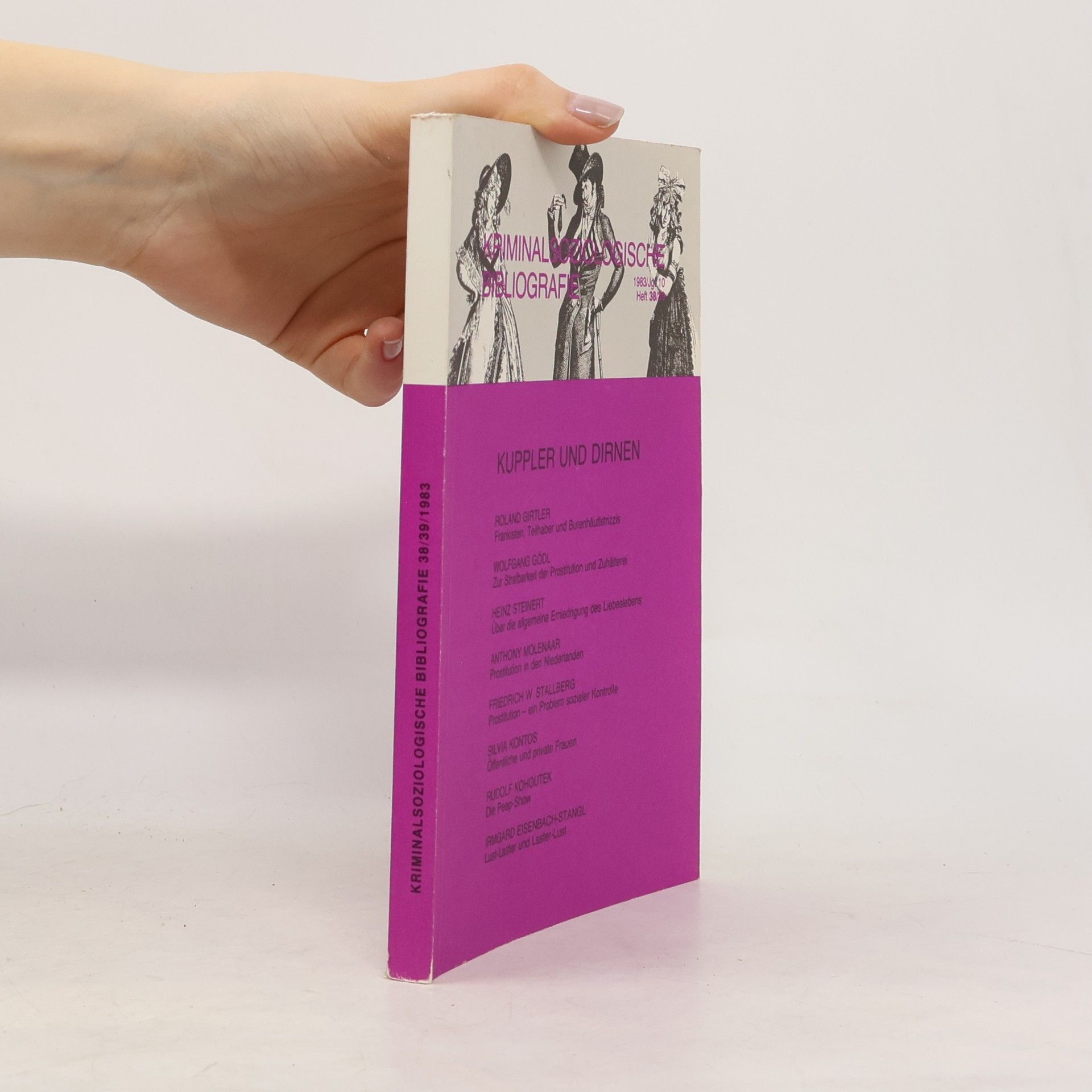 Various authors Kriminalsoziologische Bibliografie 38/39