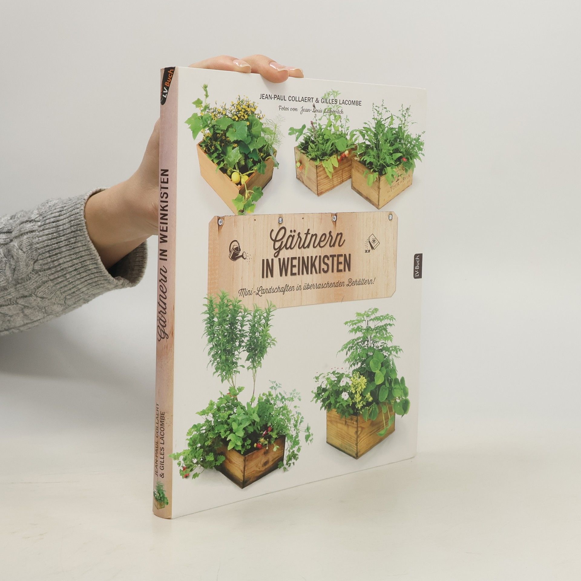 Jean Paul Collaert Gärtnern in Weinkisten