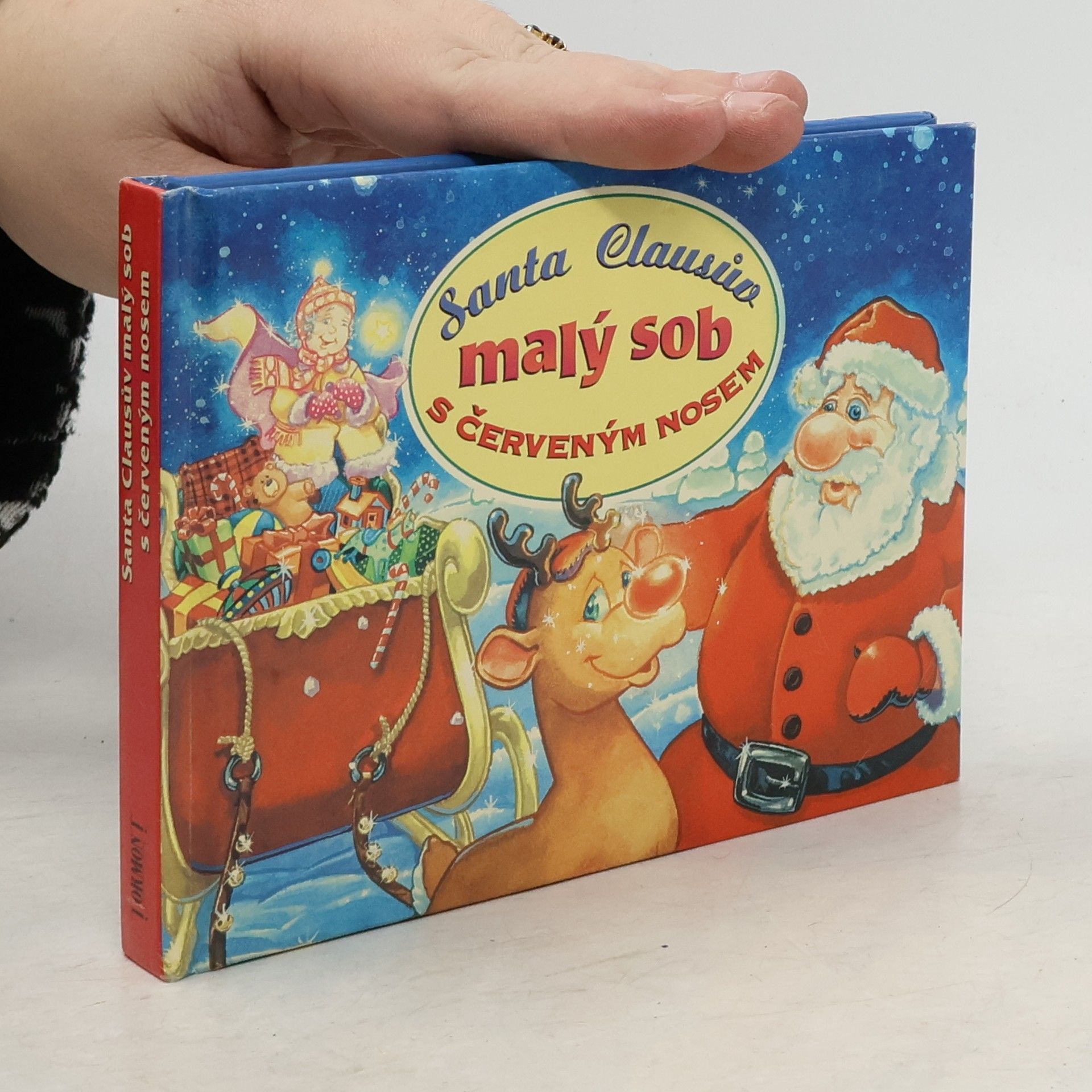 Dominique Chauveau Santa Clausův malý sob s červeným nosem