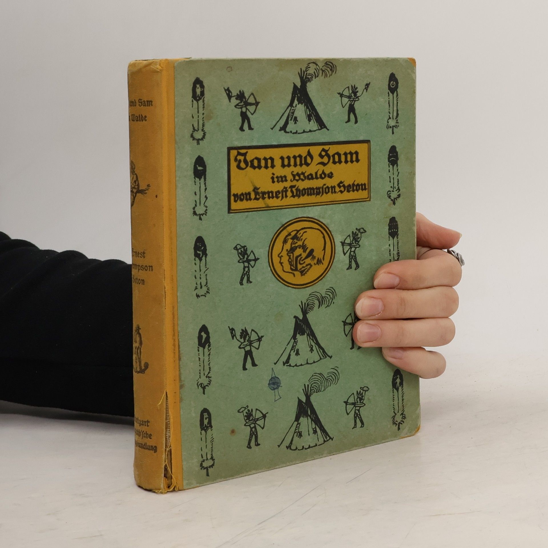 Jan und Sam im Walde