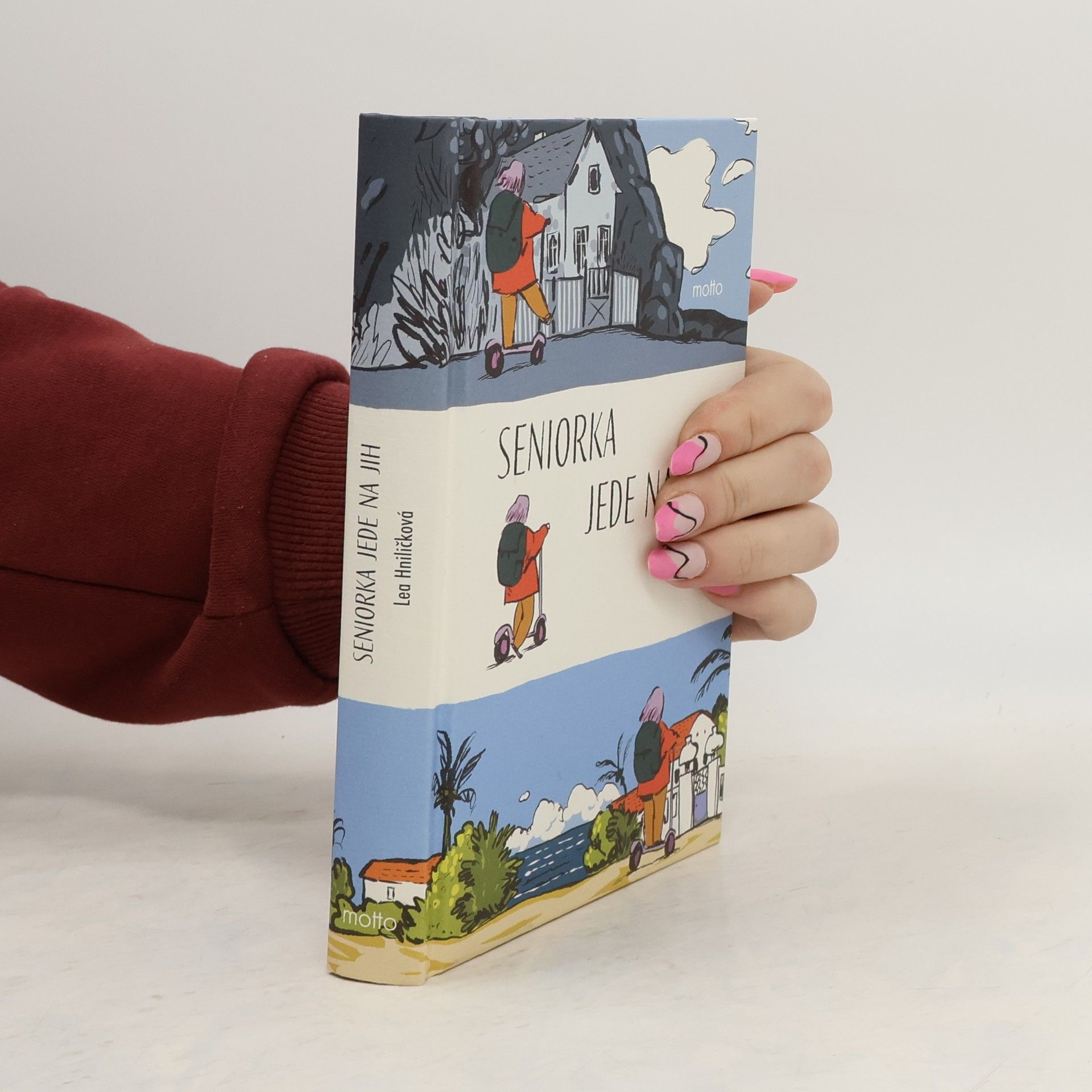 Lea Hniličková Seniorka jede na jih