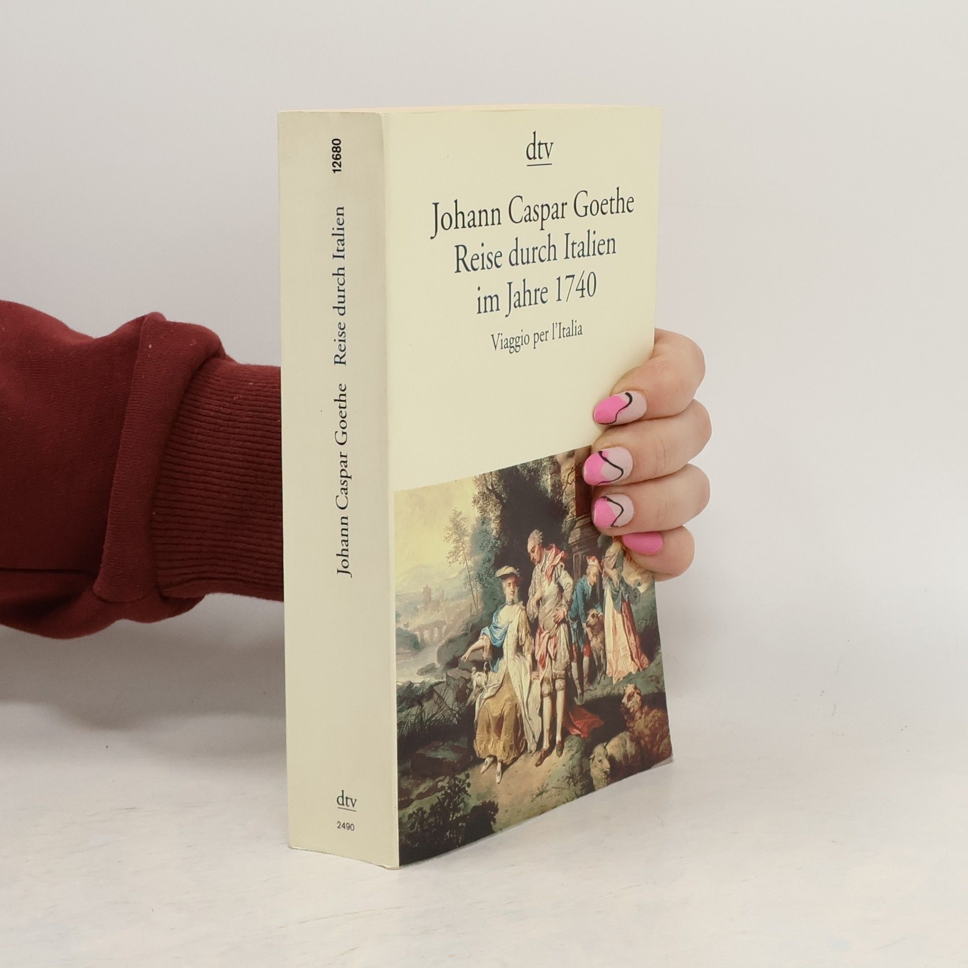 Johann Caspar Goethe Reise durch Italien im Jahre 1740