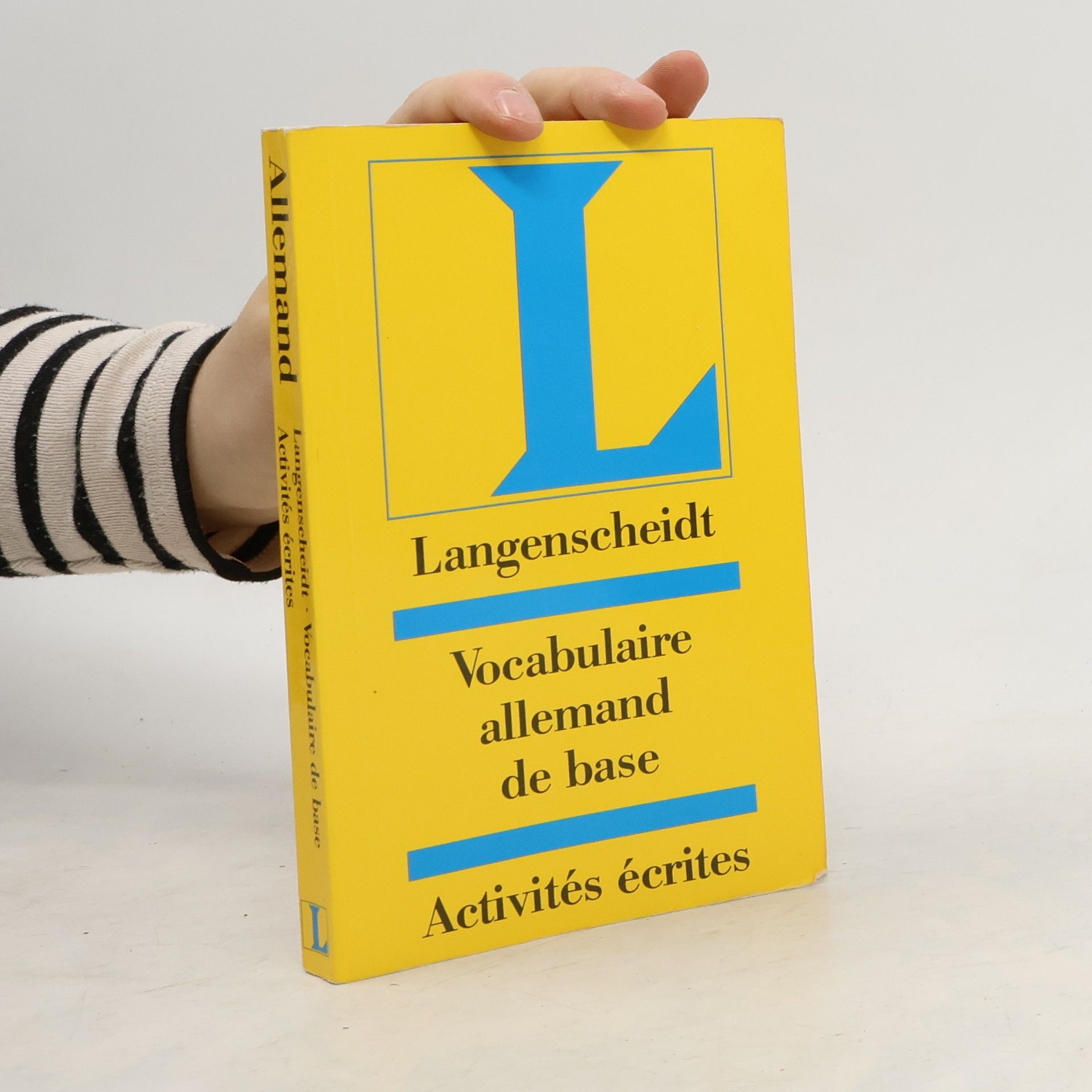 Heiko Bock Vocabulaire allemand de base, Activités écrites