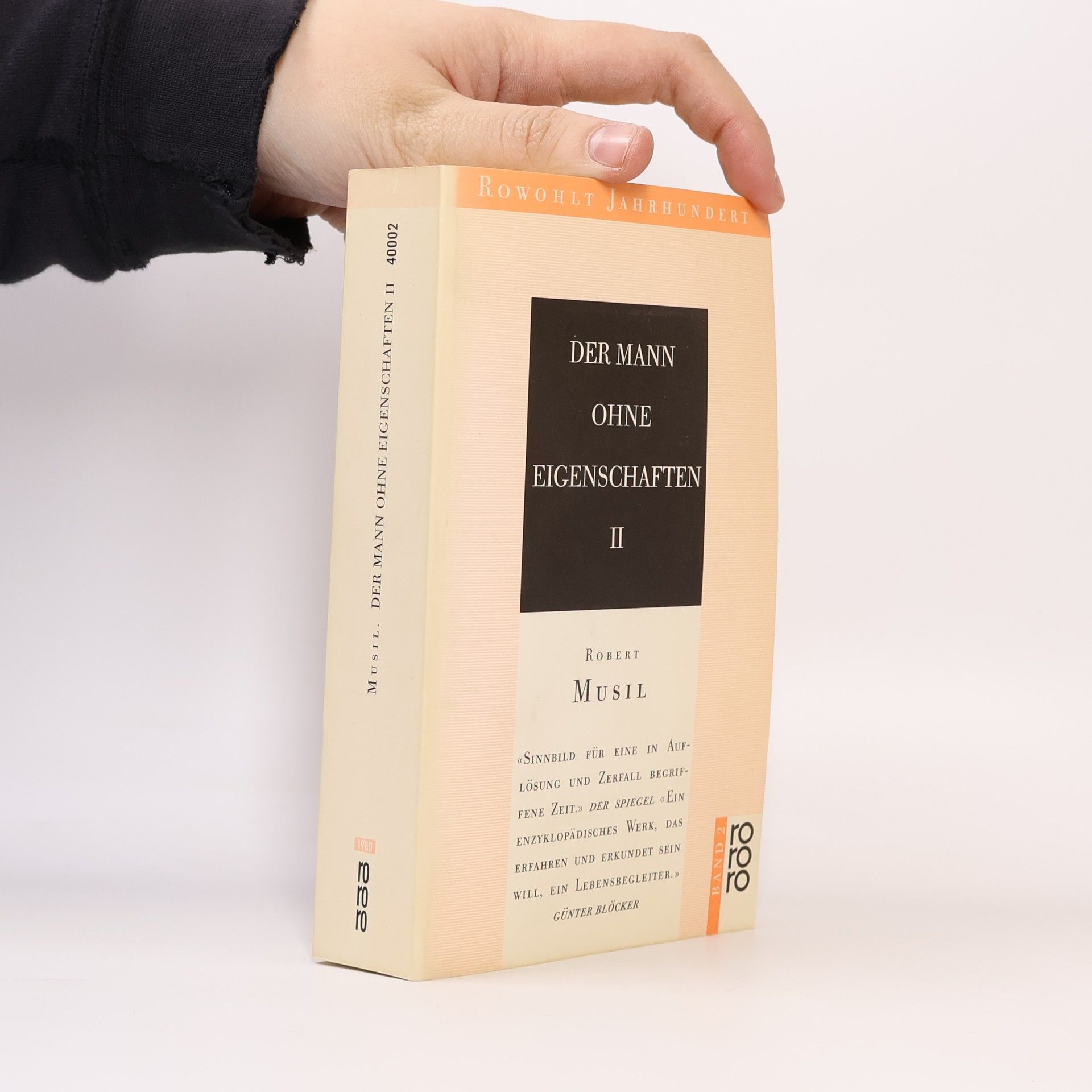 Robert Musil Der Mann ohne Eigenschaften : Roman. II, Aus dem Nachlaß