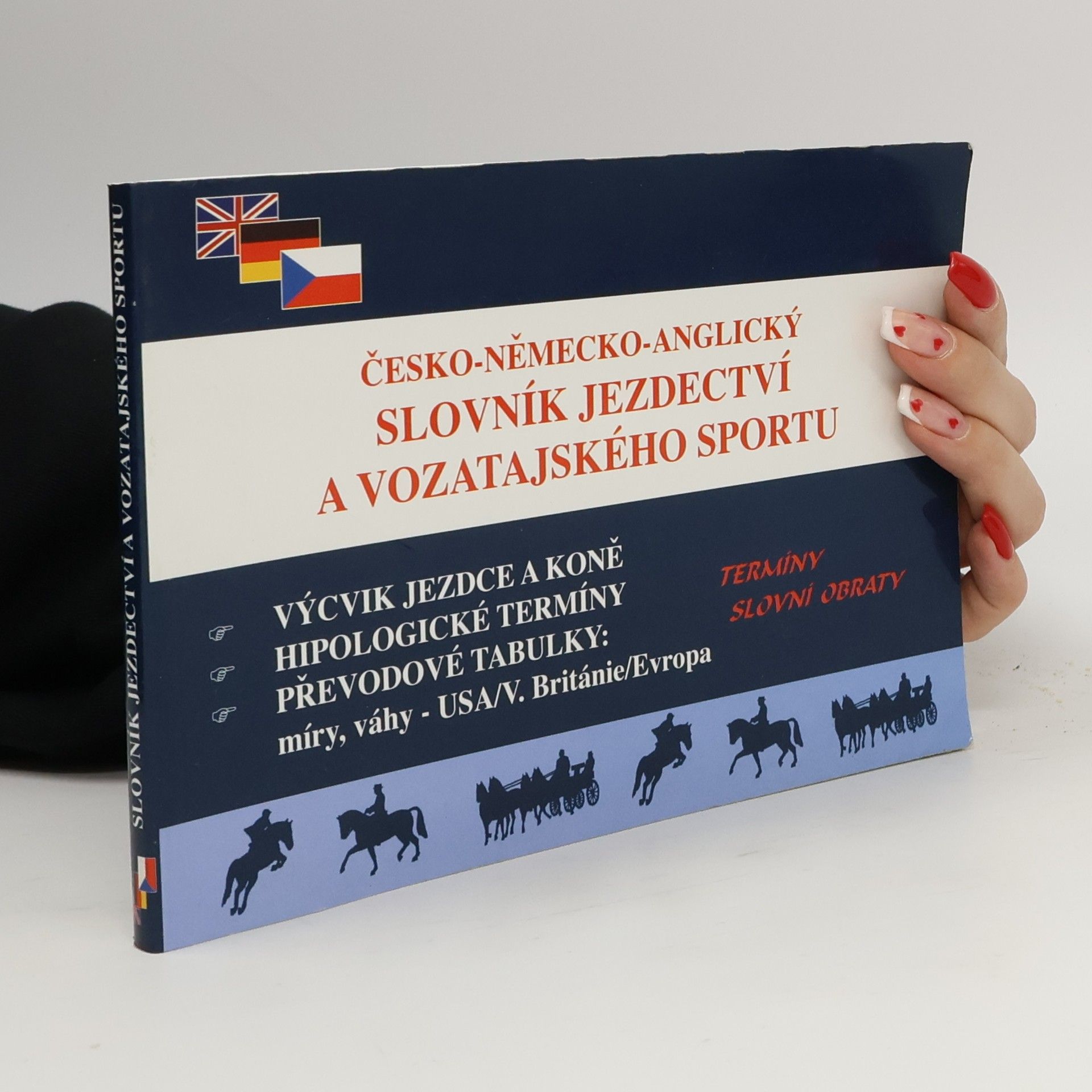 František Lomský Česko-německo-anglický slovník jezdectví a vozatajského sportu