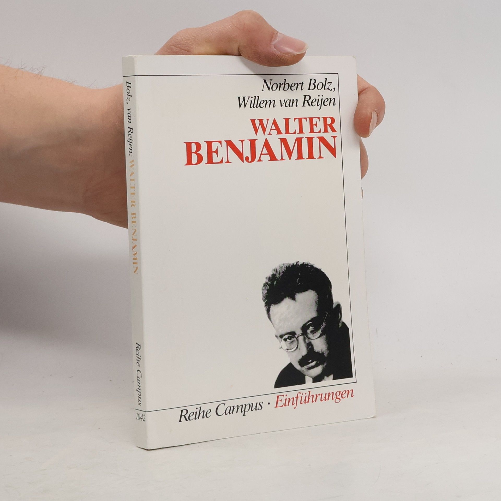 Walter Benjamin (Reihe Campus)