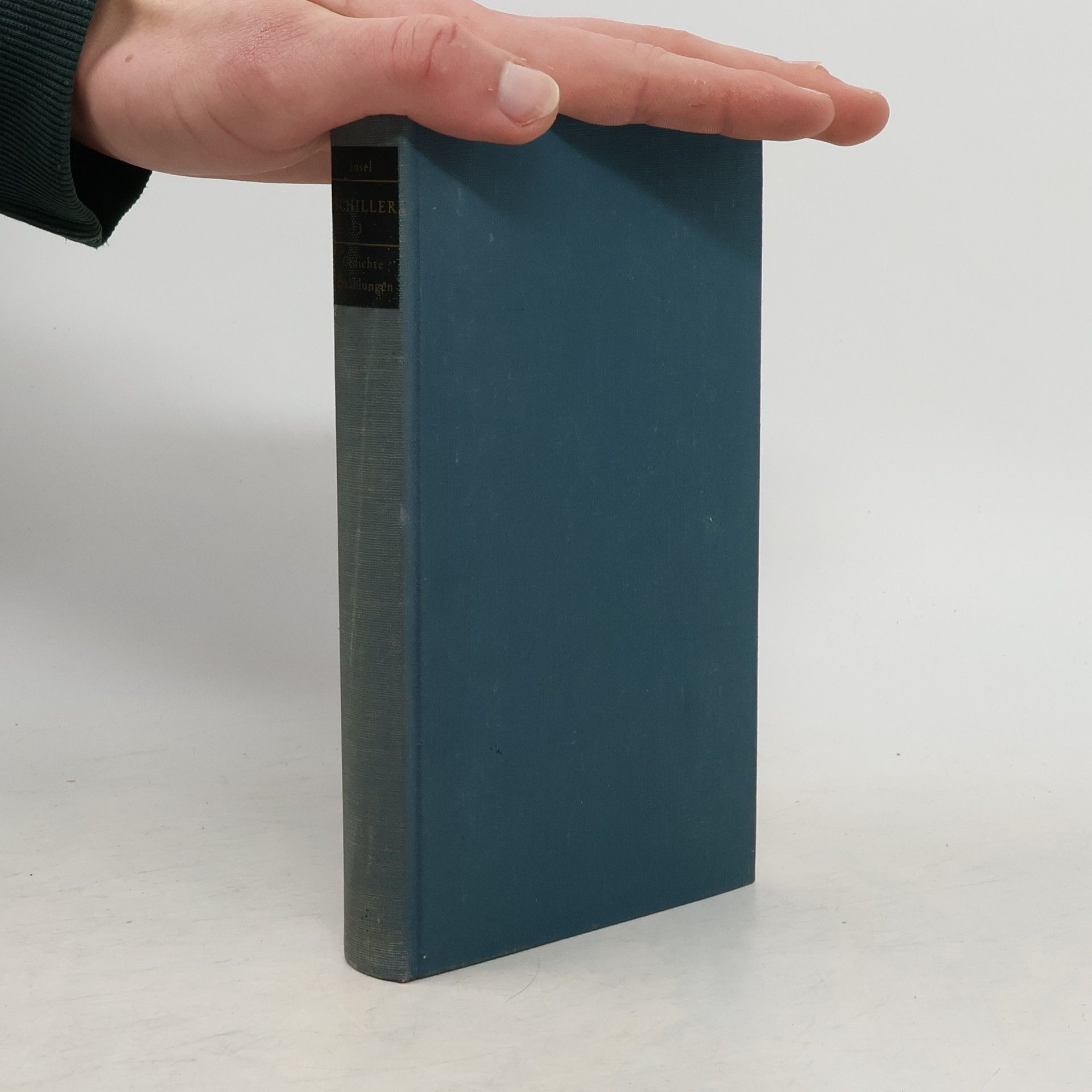Friedrich Schiller Schillers Werke III. Gedichte Erzählungen