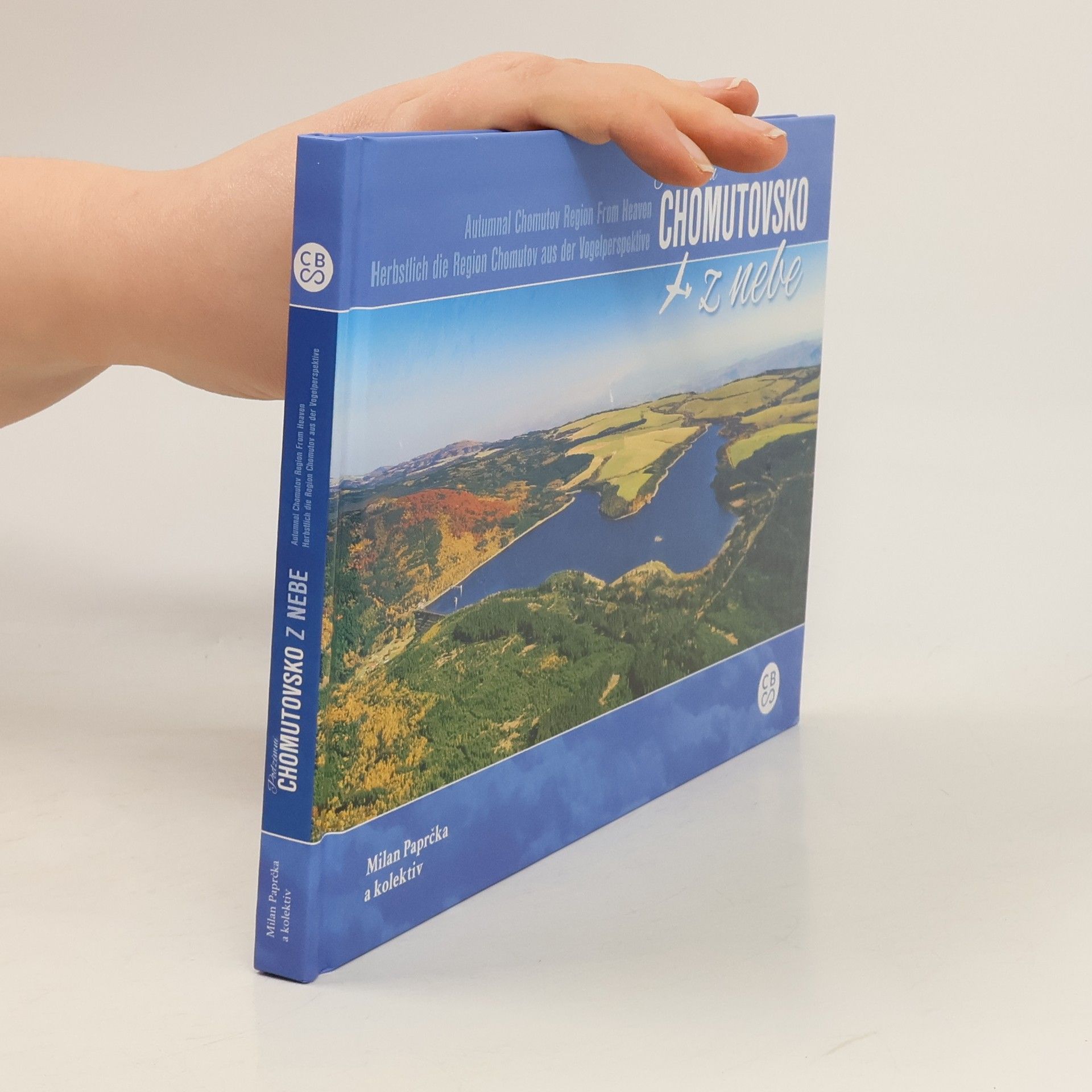 Milan Paprčka Podzimní Chomutovsko z nebe