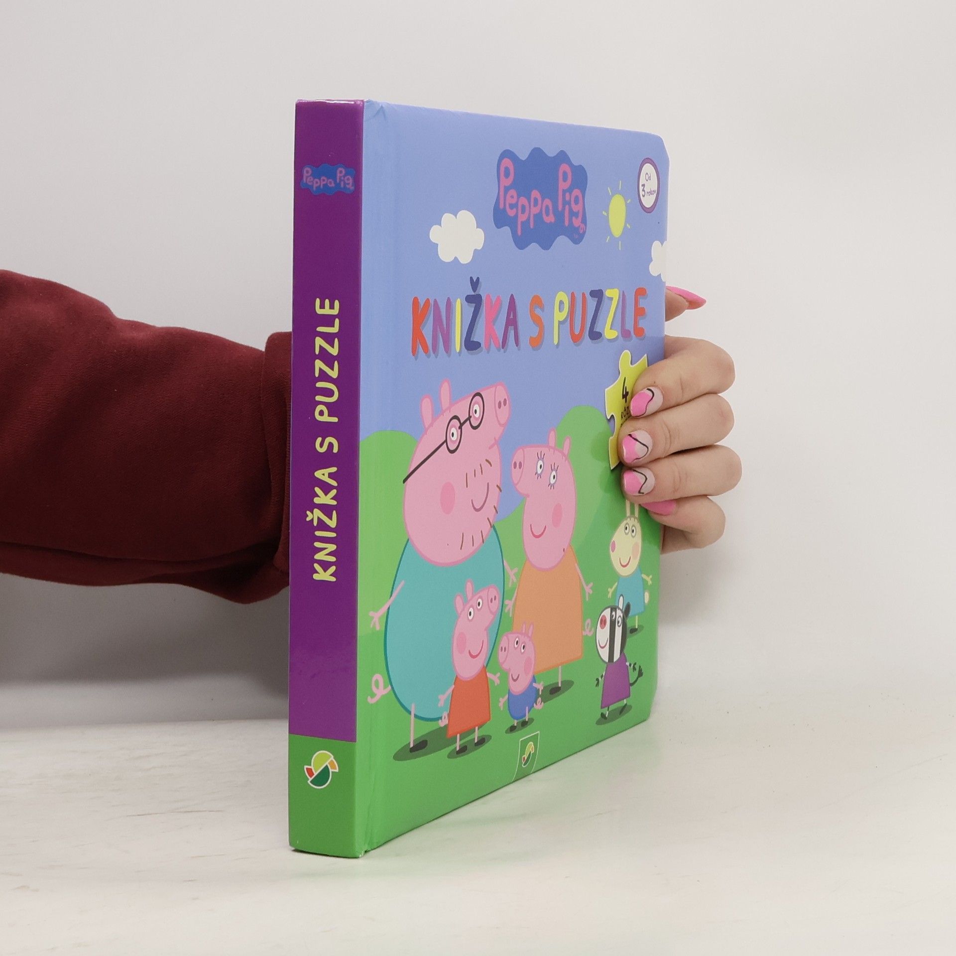 Autorenkollektiv Peppa Pig: Knížka s puzzle