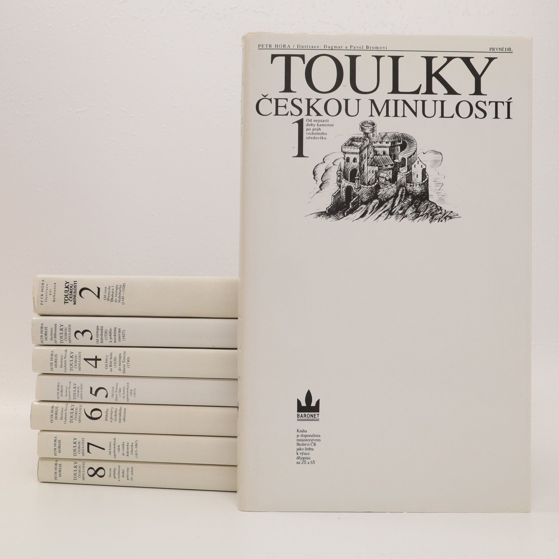 Petr Hora Hořejš Toulky českou minulostí 1. - 8. díl