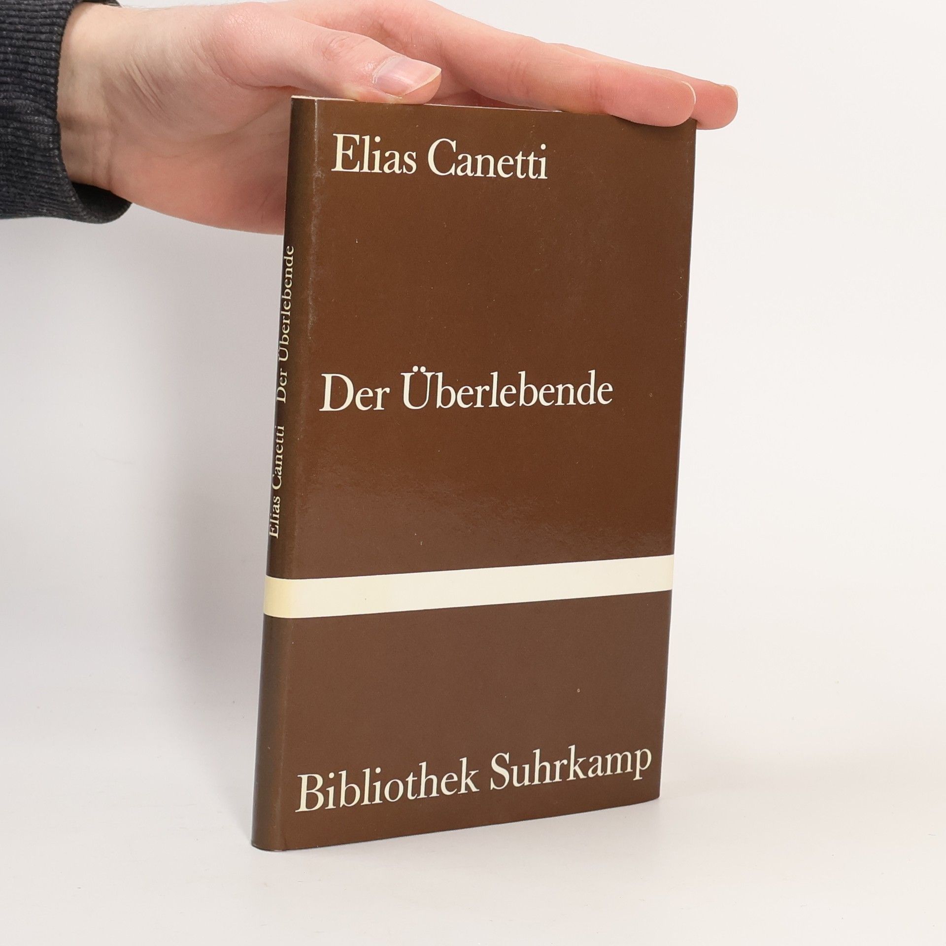 Elias Canetti Der Überlebende
