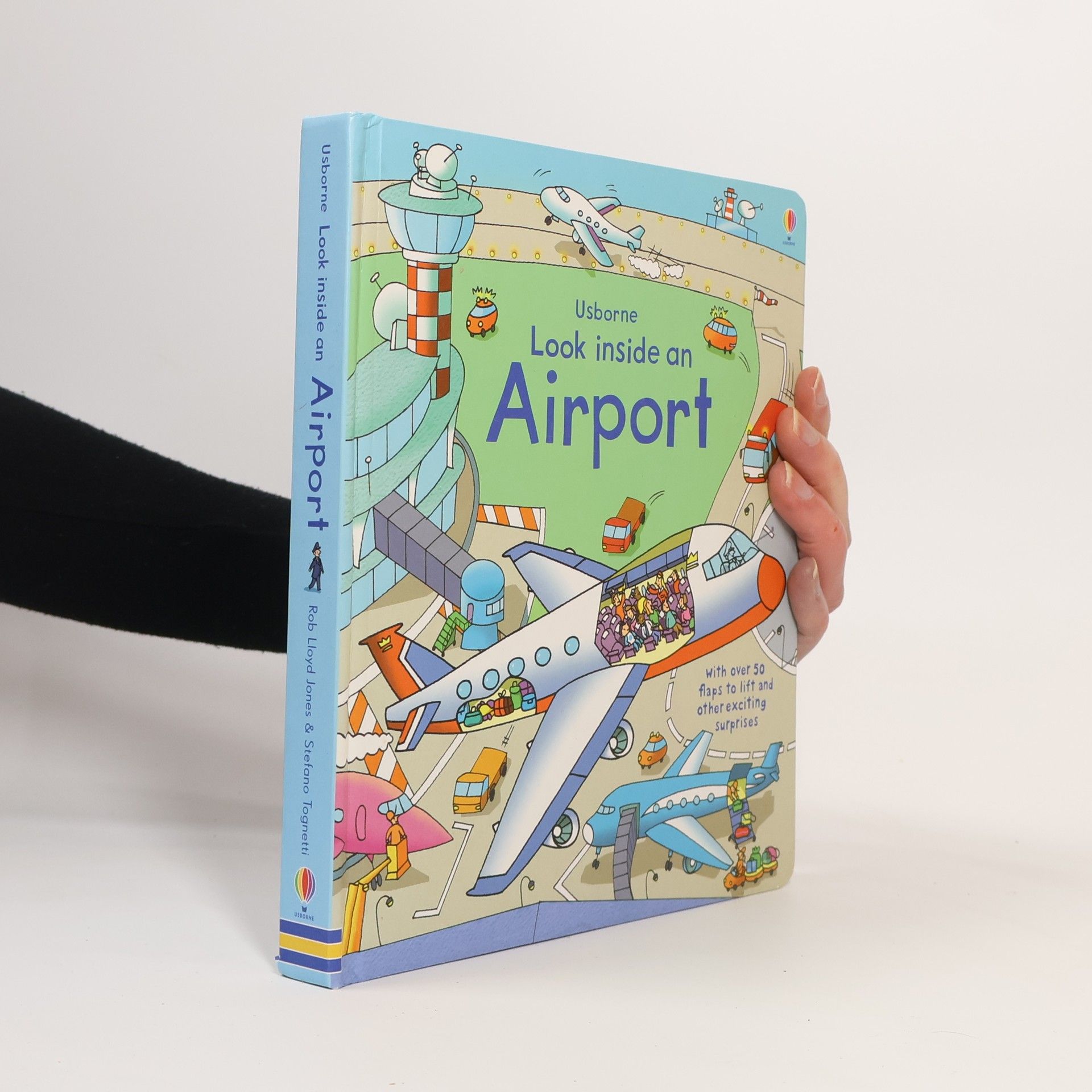 Stefano Tognetti Look inside an airport : with over 50 flaps to lift and other exciting surprises