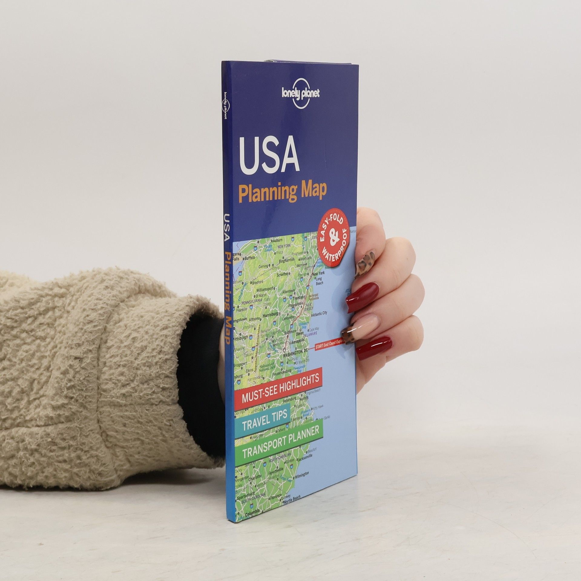 Lonely Planet Publications Lonely Planet Planning Map USA