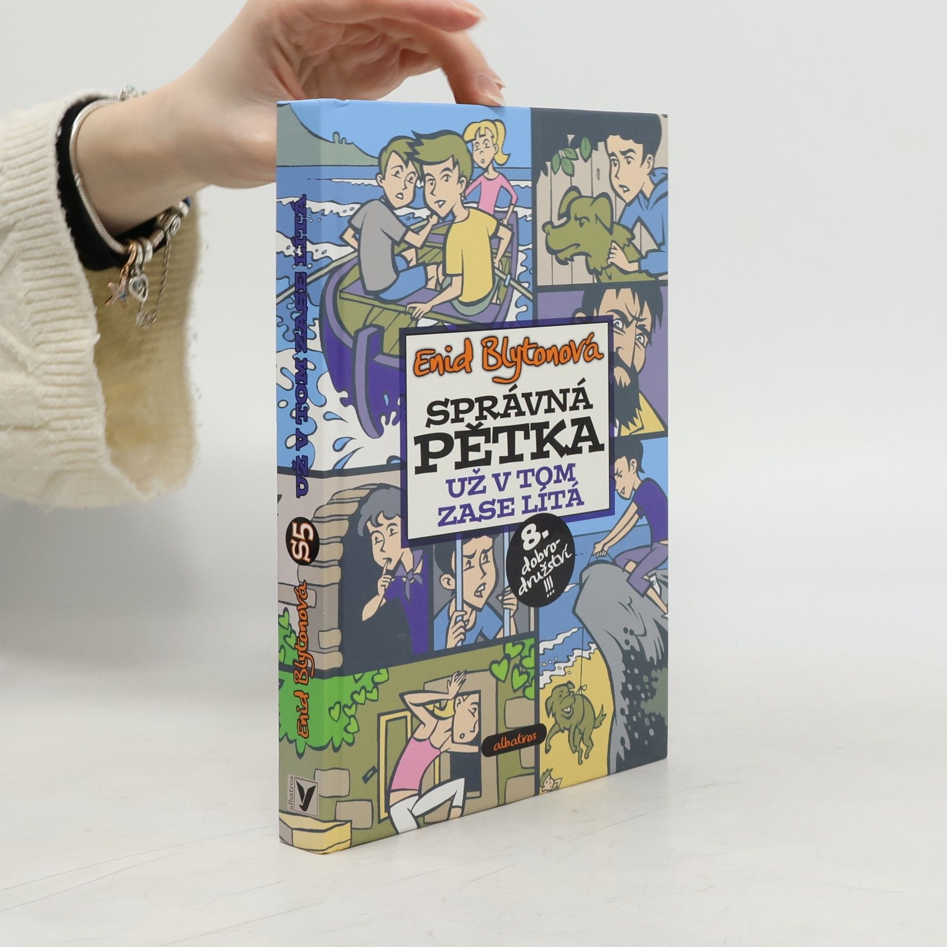 Enid Blyton Správná pětka už v tom zase lítá
